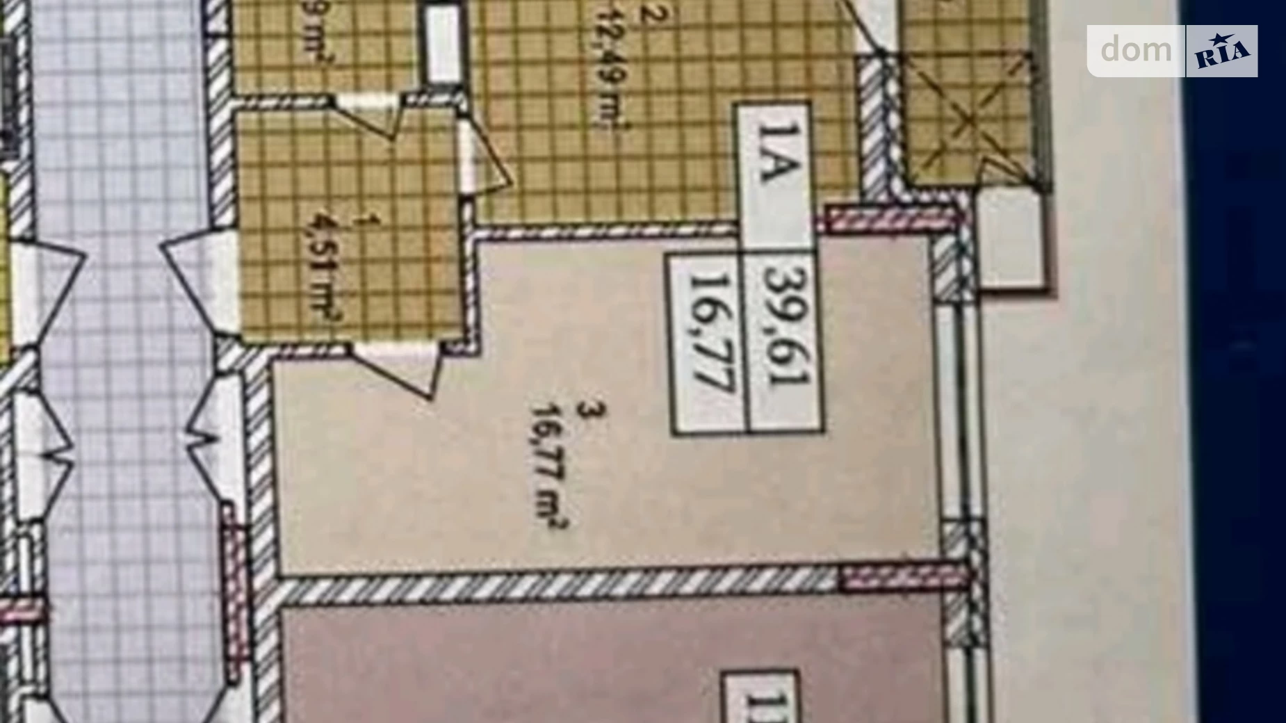 Продается 1-комнатная квартира 42.6 кв. м в Киеве, ул. Владимира Сосюры, 6 - фото 2
