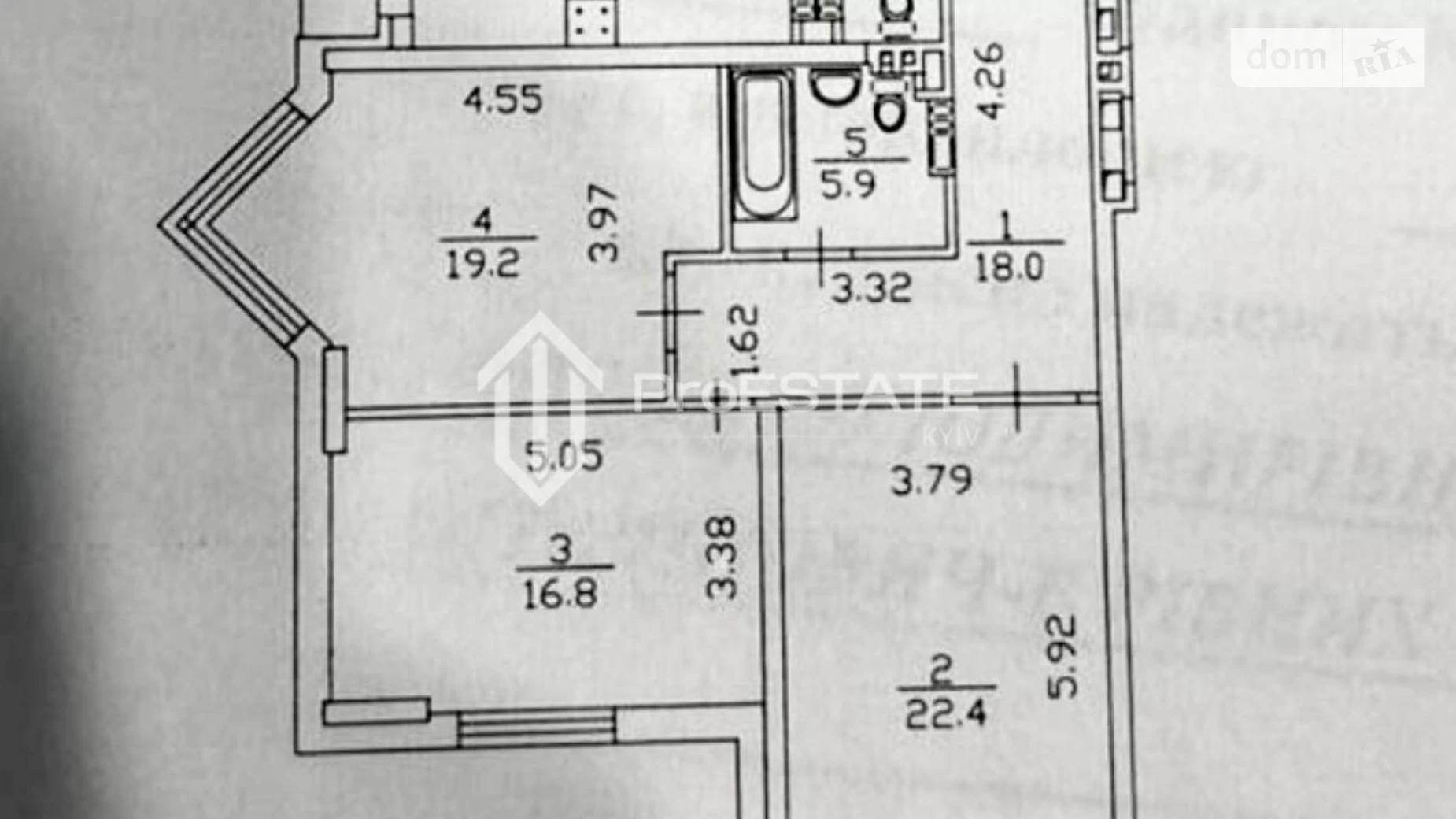 Продается 3-комнатная квартира 103.5 кв. м в Киеве, ул. Бориспольская, 4 - фото 4