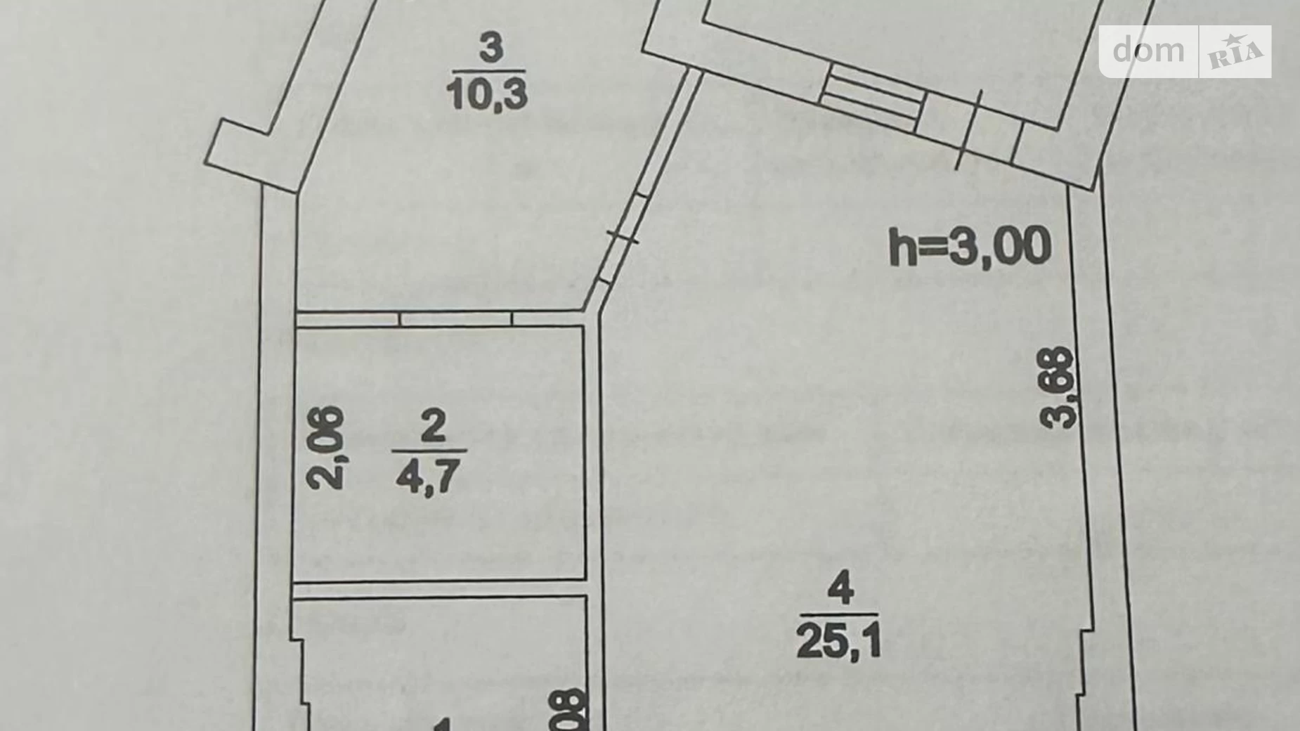 Продается 1-комнатная квартира 51 кв. м в Одессе, пер. Ванный, 1А - фото 4