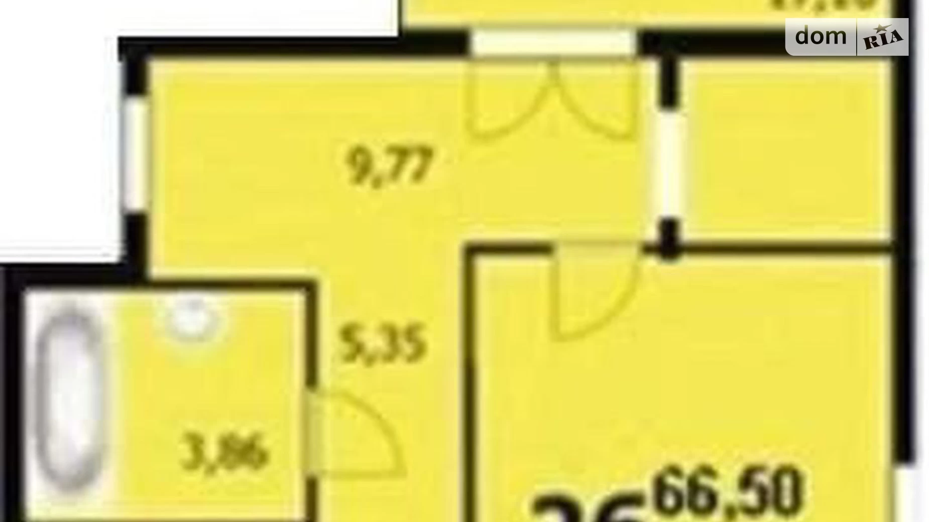 Продается 2-комнатная квартира 66.5 кв. м в Хмельницком, ул. Озерная, 6/1 - фото 4