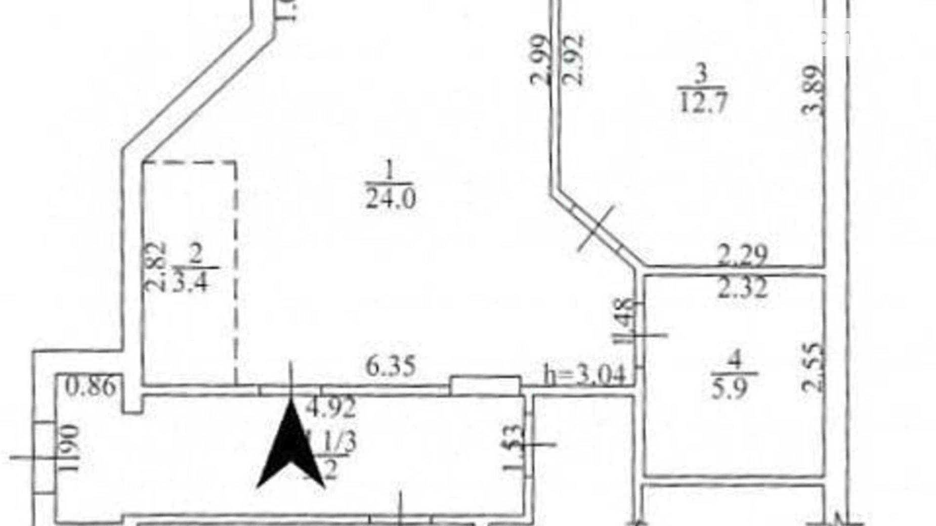 Продается 2-комнатная квартира 50.3 кв. м в Киеве, ул. Антоновича(Горького), 131 - фото 3