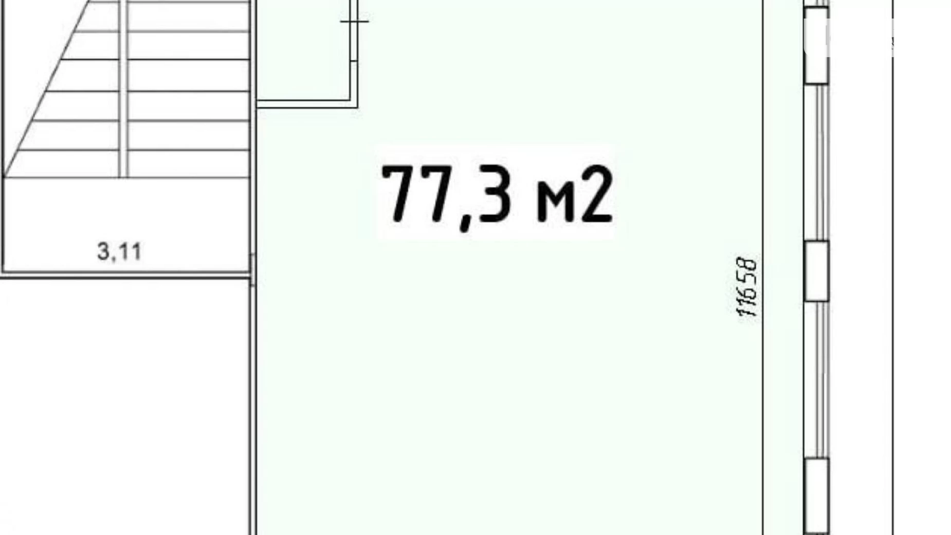 Здається в оренду офіс 77.3 кв. м в бізнес-центрі, цена: 23190 грн - фото 2