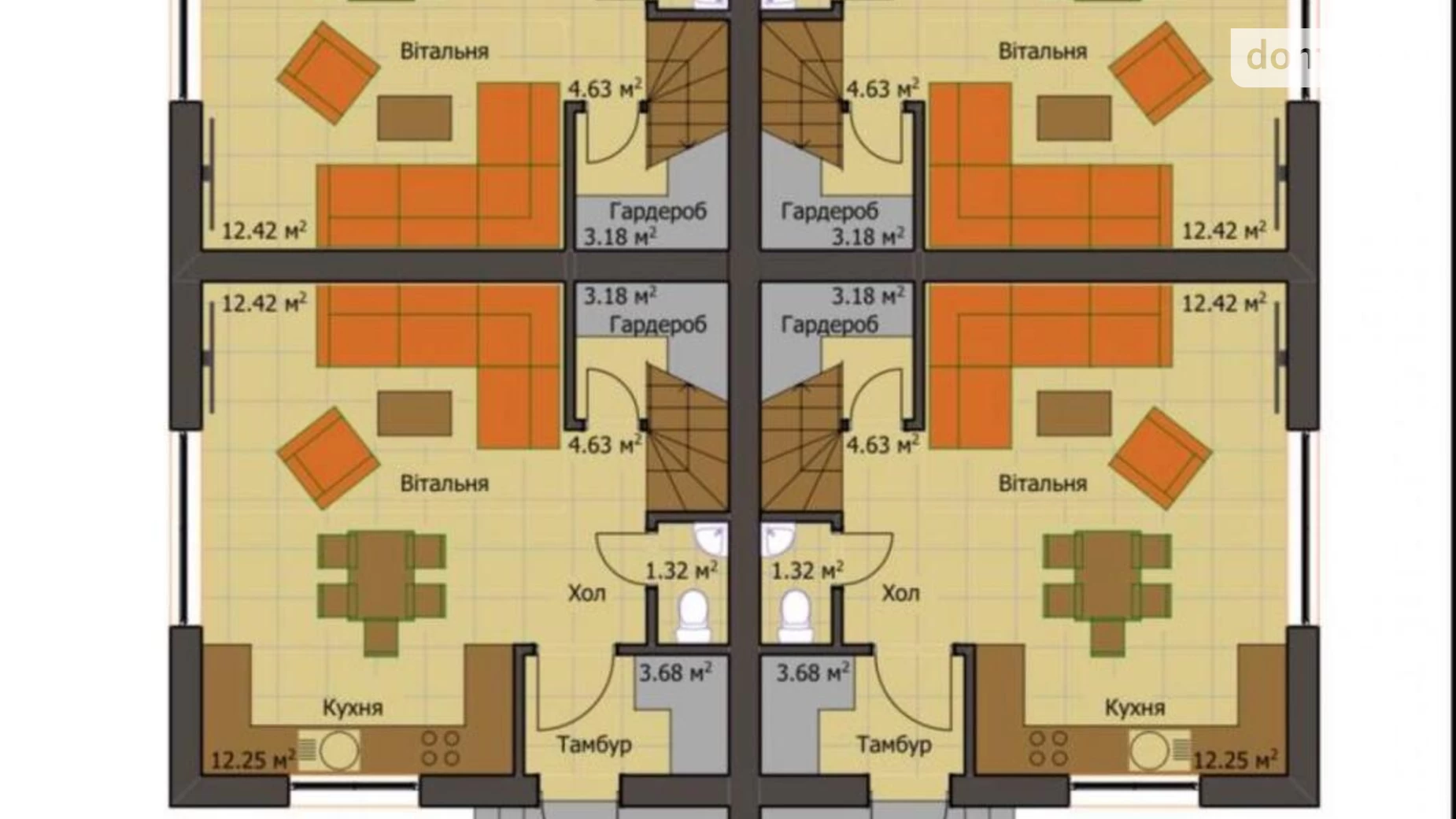 Продається будинок 2 поверховий 77.87 кв. м с басейном, цена: 55000 $ - фото 5