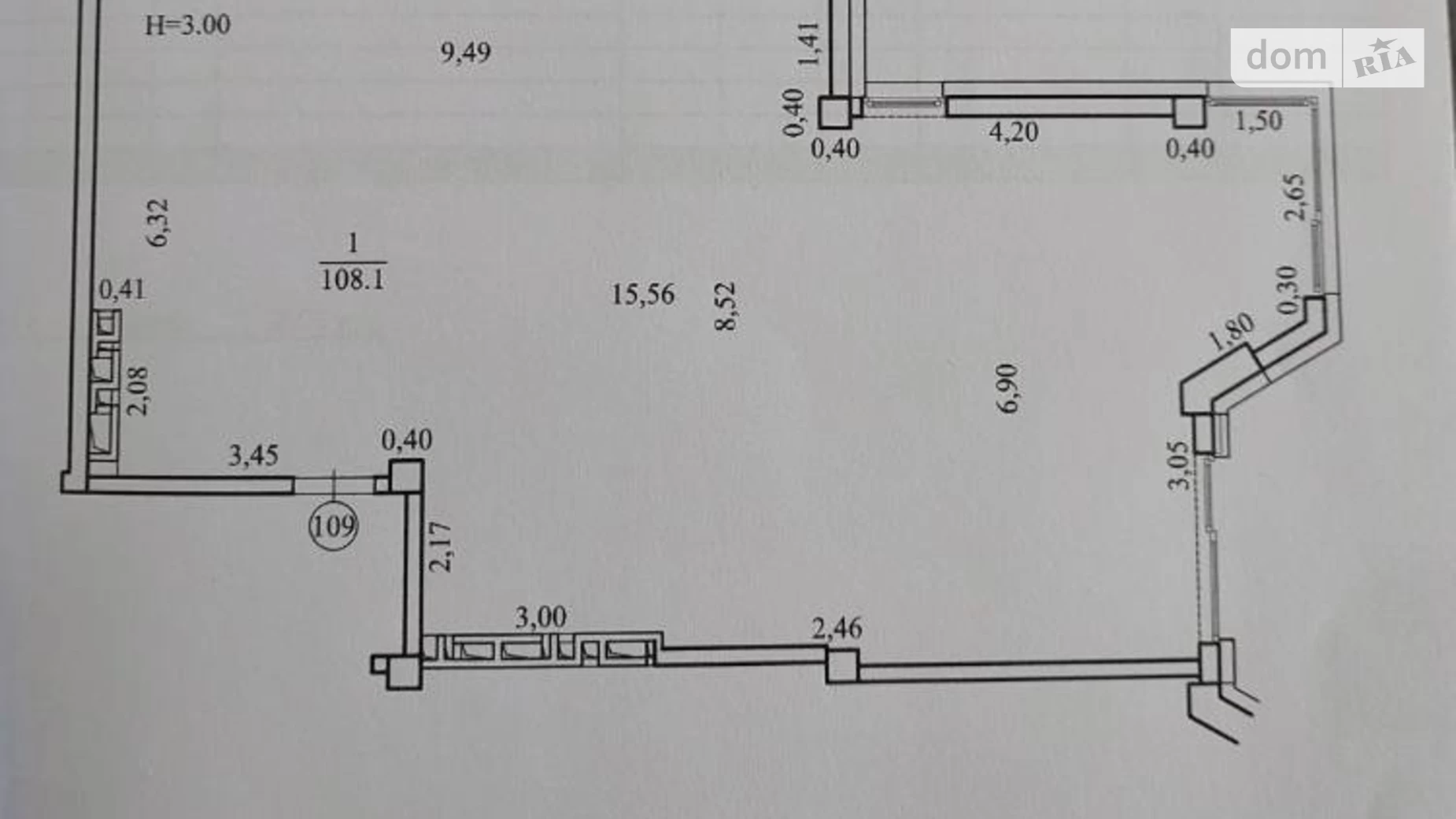 Продается 1-комнатная квартира 119.9 кв. м в Днепре, просп. Науки(Гагарина), 112А - фото 5