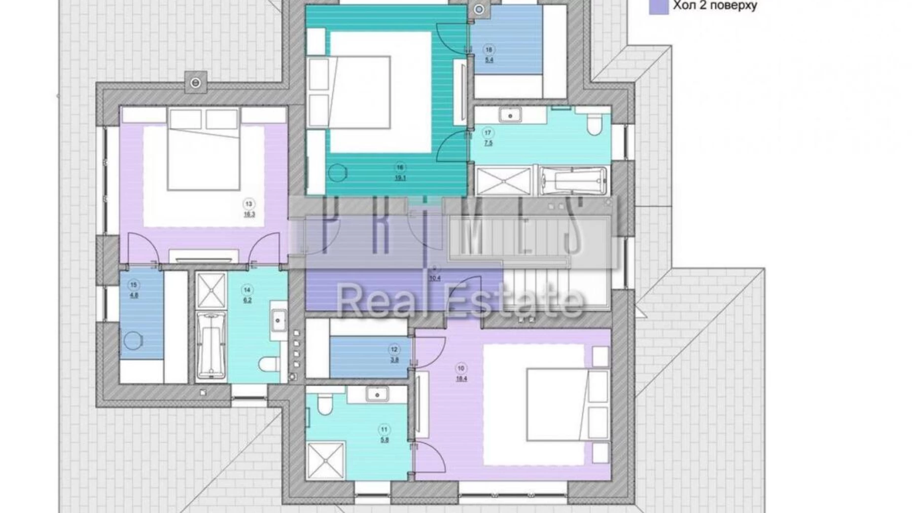 Продается дом на 2 этажа 286 кв. м с беседкой, цена: 914900 $ - фото 5