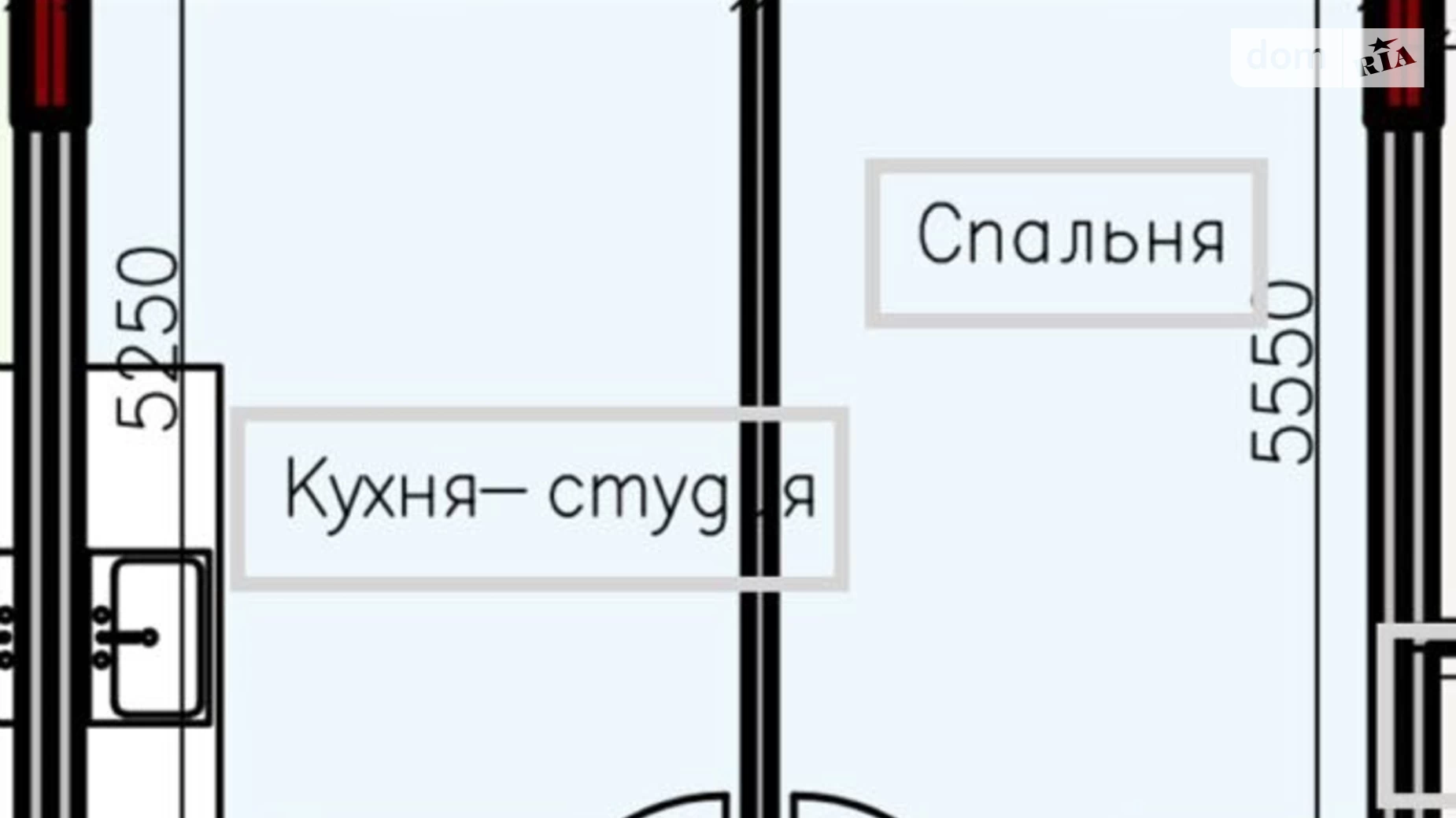 Продается 1-комнатная квартира 42.3 кв. м в Одессе, ул. Дмитриевская(Дмитрия Донского), 59/1 корпус 2 - фото 3
