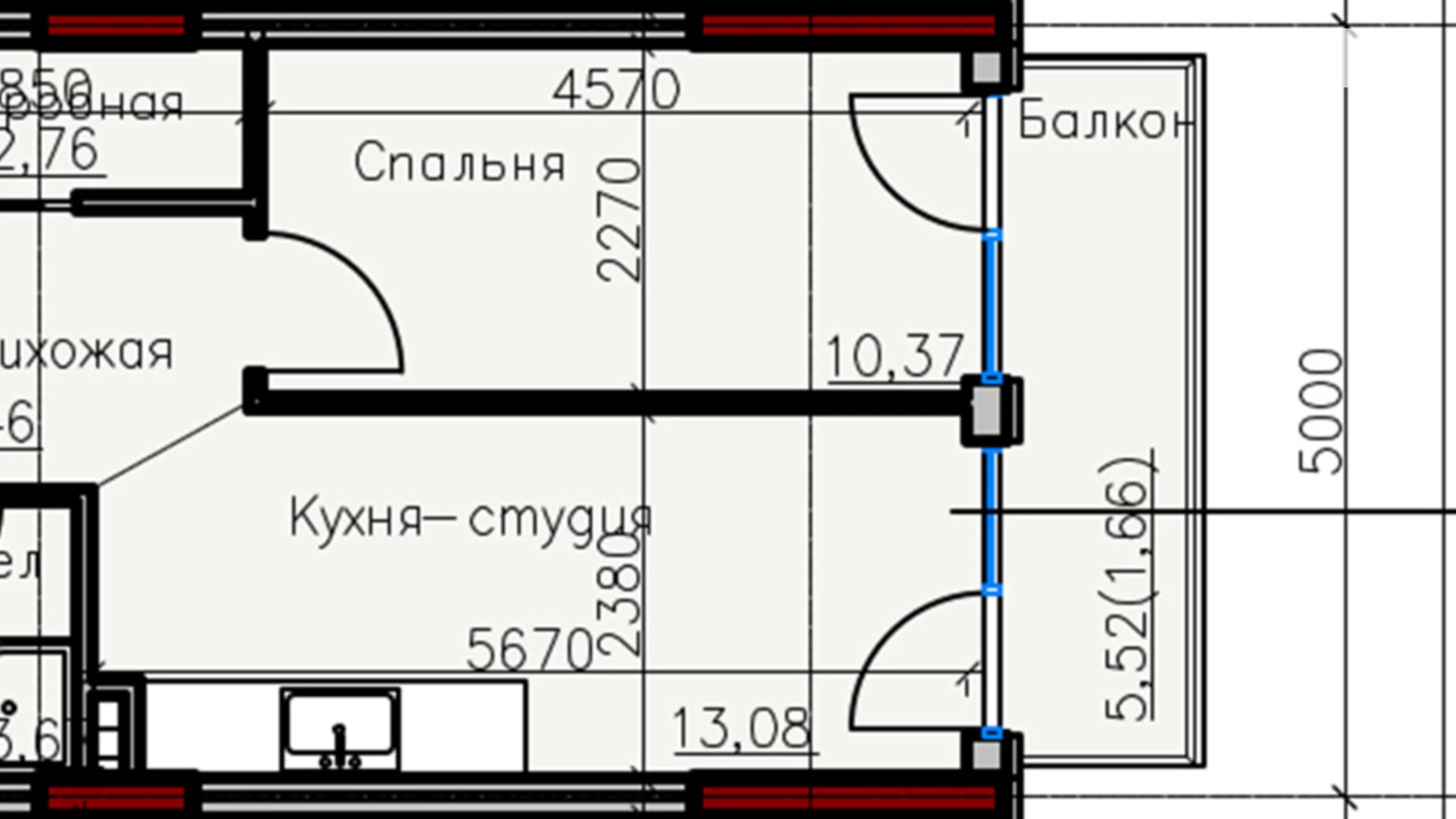 Продается 1-комнатная квартира 37 кв. м в Одессе, ул. Дмитриевская(Дмитрия Донского), 59/1 корпус 4 - фото 4