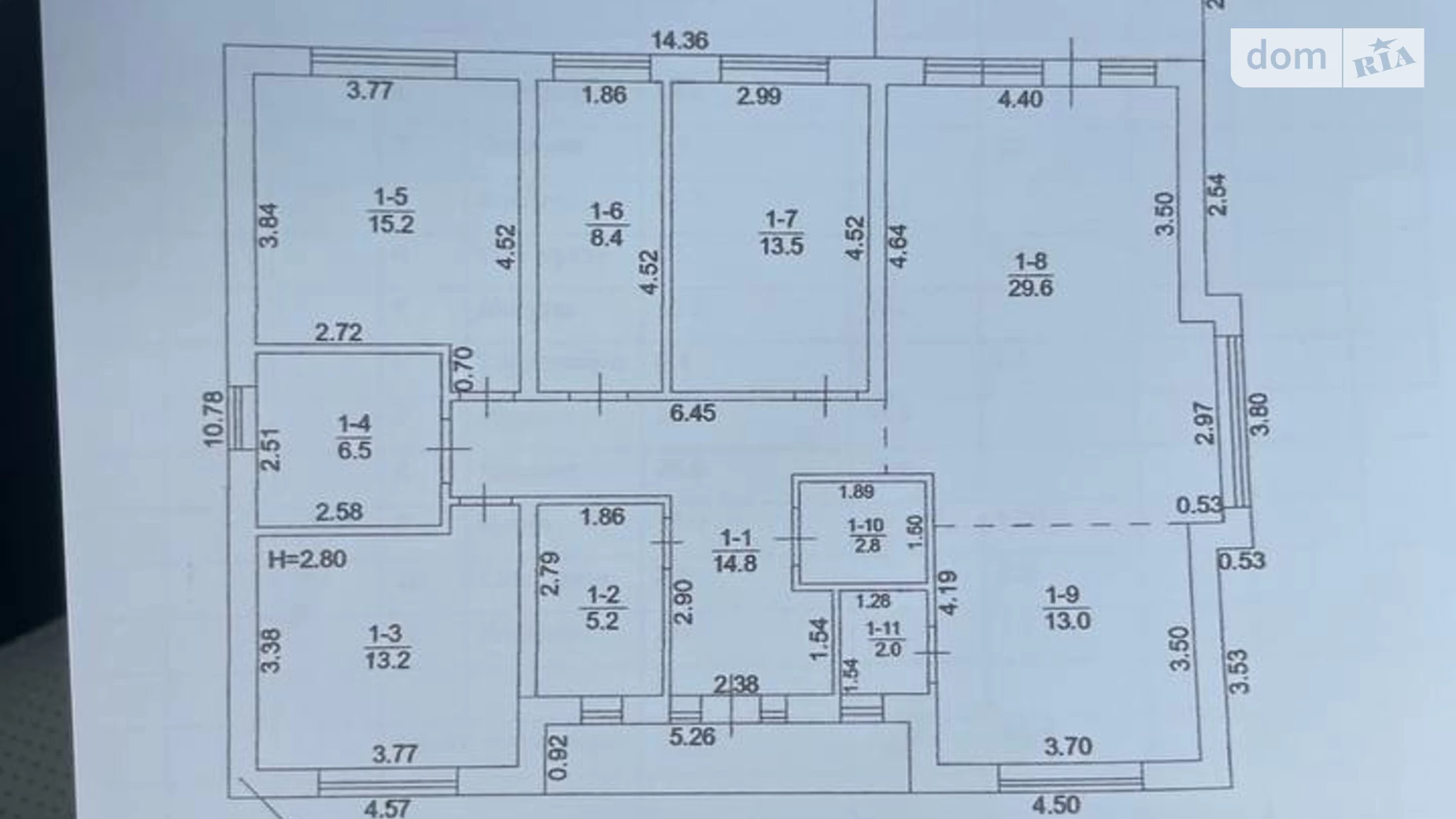 Продается одноэтажный дом 130 кв. м с бассейном, ул. Ивана Выговского - фото 2