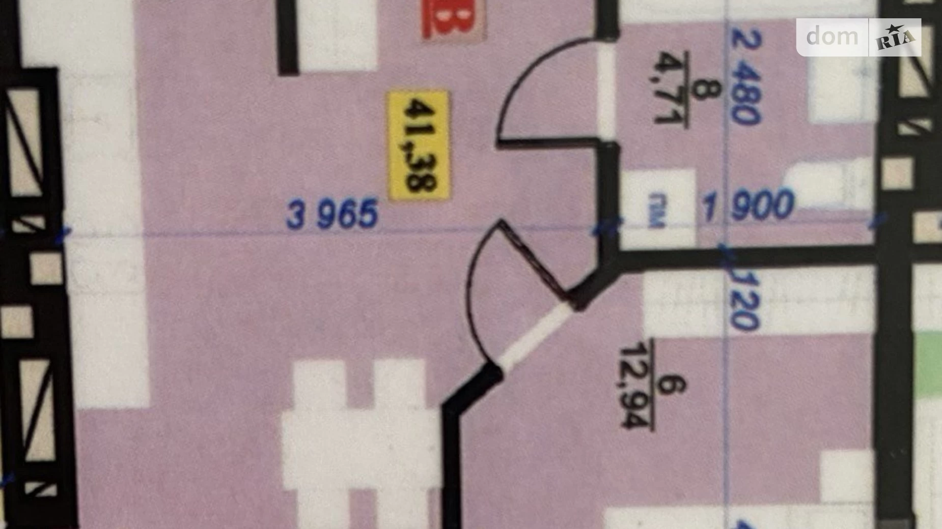 Продается 1-комнатная квартира 41 кв. м в Ивано-Франковске, ул. Гарбарская, 31 - фото 5