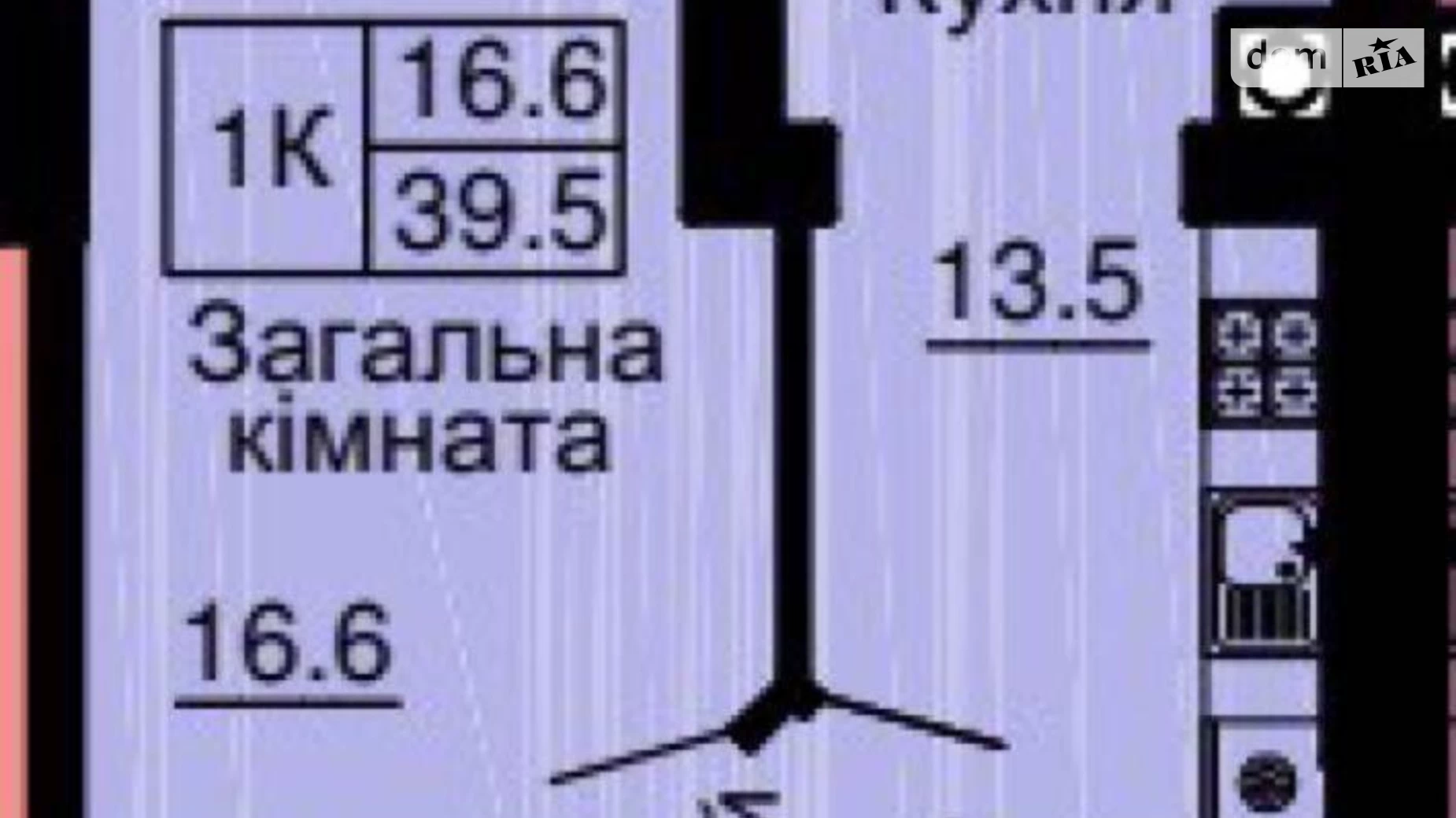 Продается 1-комнатная квартира 41 кв. м в Софиевской Борщаговке - фото 2