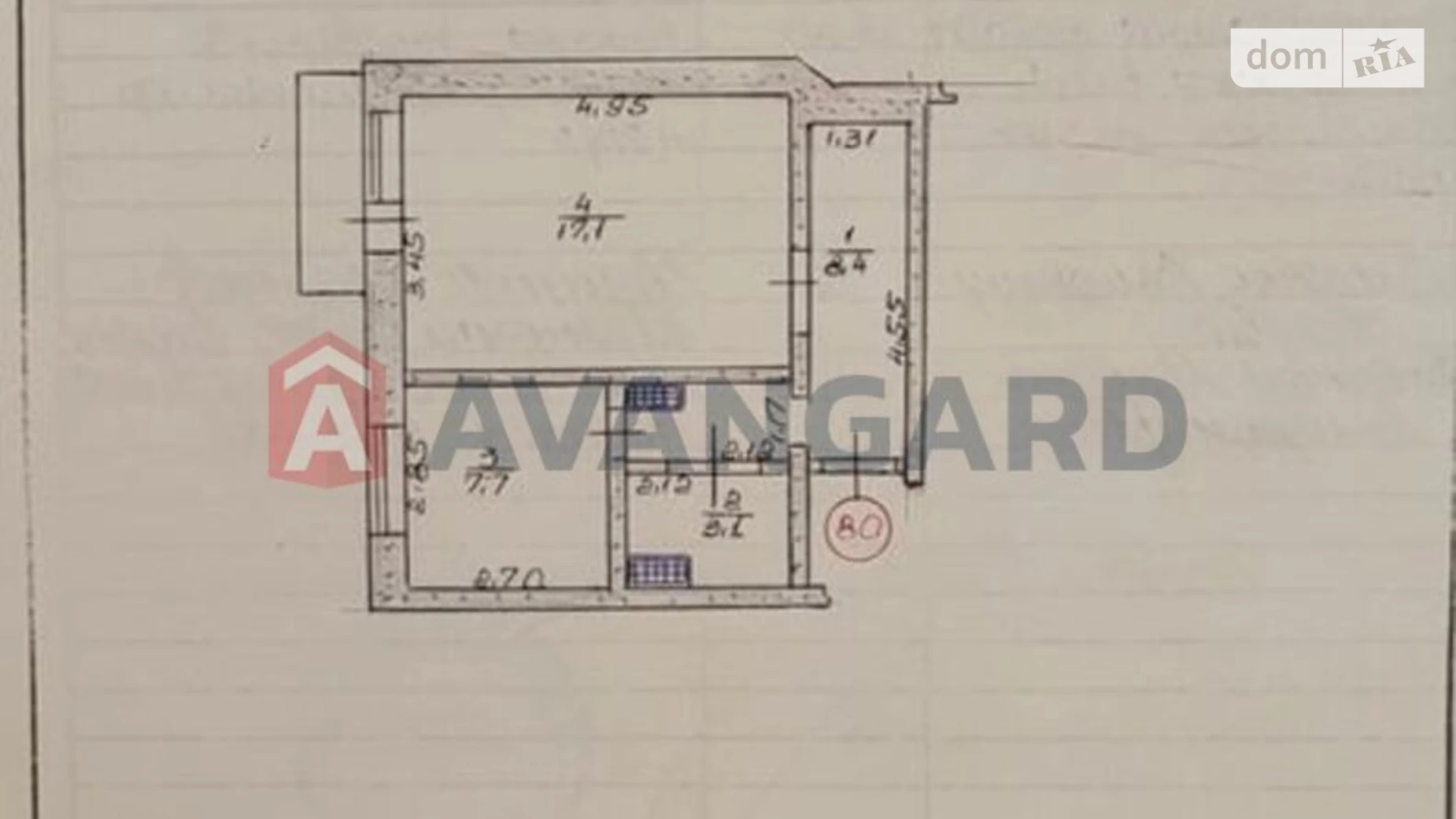 1-комнатная квартира 37 кв. м в Запорожье, цена: 17999 $ - фото 2