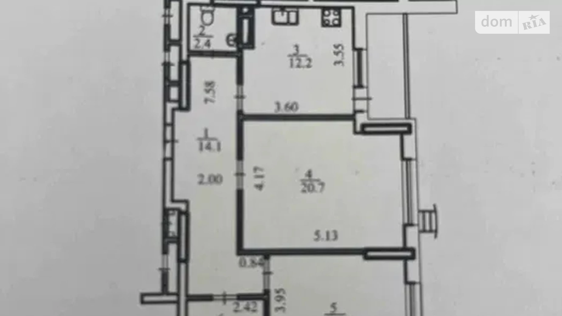Продается 2-комнатная квартира 74.1 кв. м в Киеве, ул. Патриарха Мстислава Скрипника(Николая Островского), 40 - фото 4