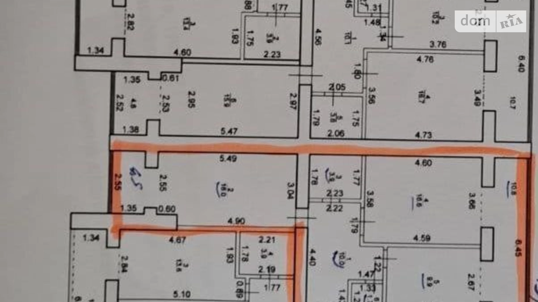 Продается 2-комнатная квартира 73.4 кв. м в Никитинцах, ул. Петра Маланюка(Декабристов), 58 - фото 3