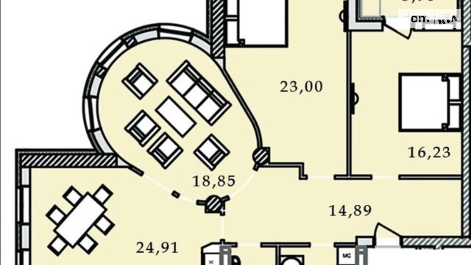 Продается 3-комнатная квартира 123 кв. м в Виннице, просп. Космонавтов - фото 3