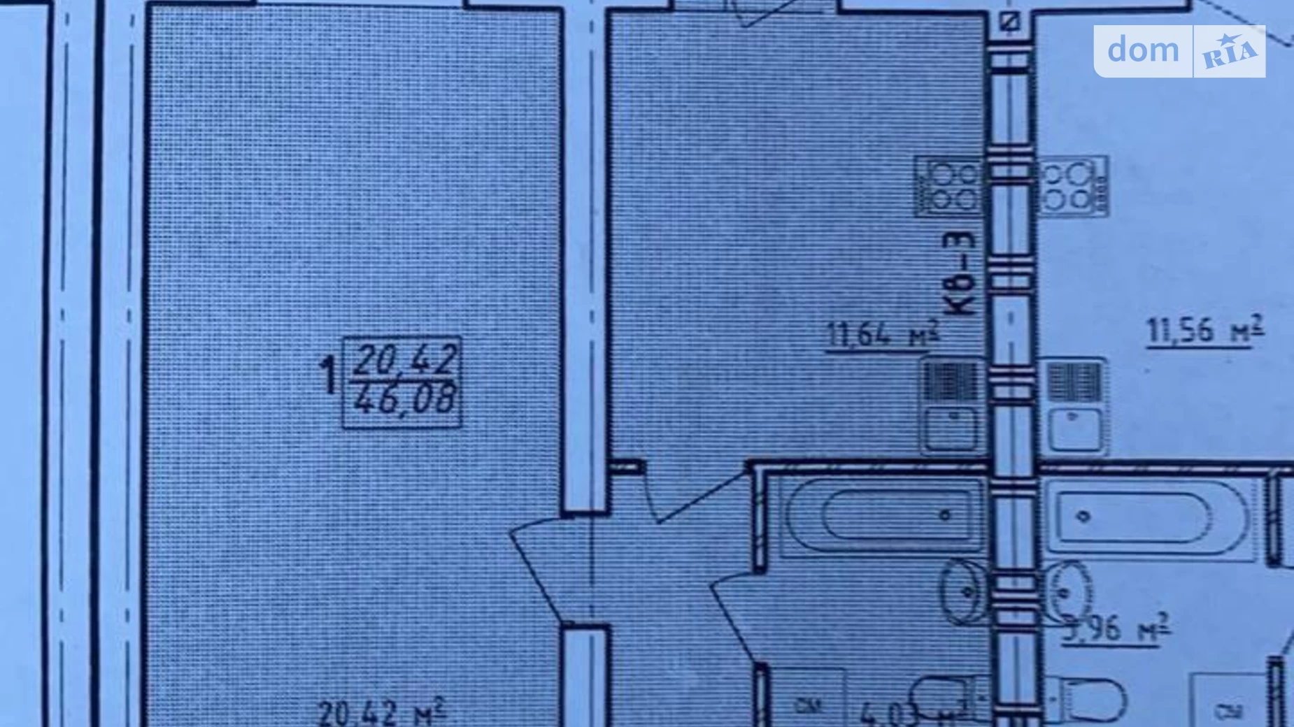 Продается 1-комнатная квартира 46 кв. м в Харькове, ул. Заливная, 10 - фото 5