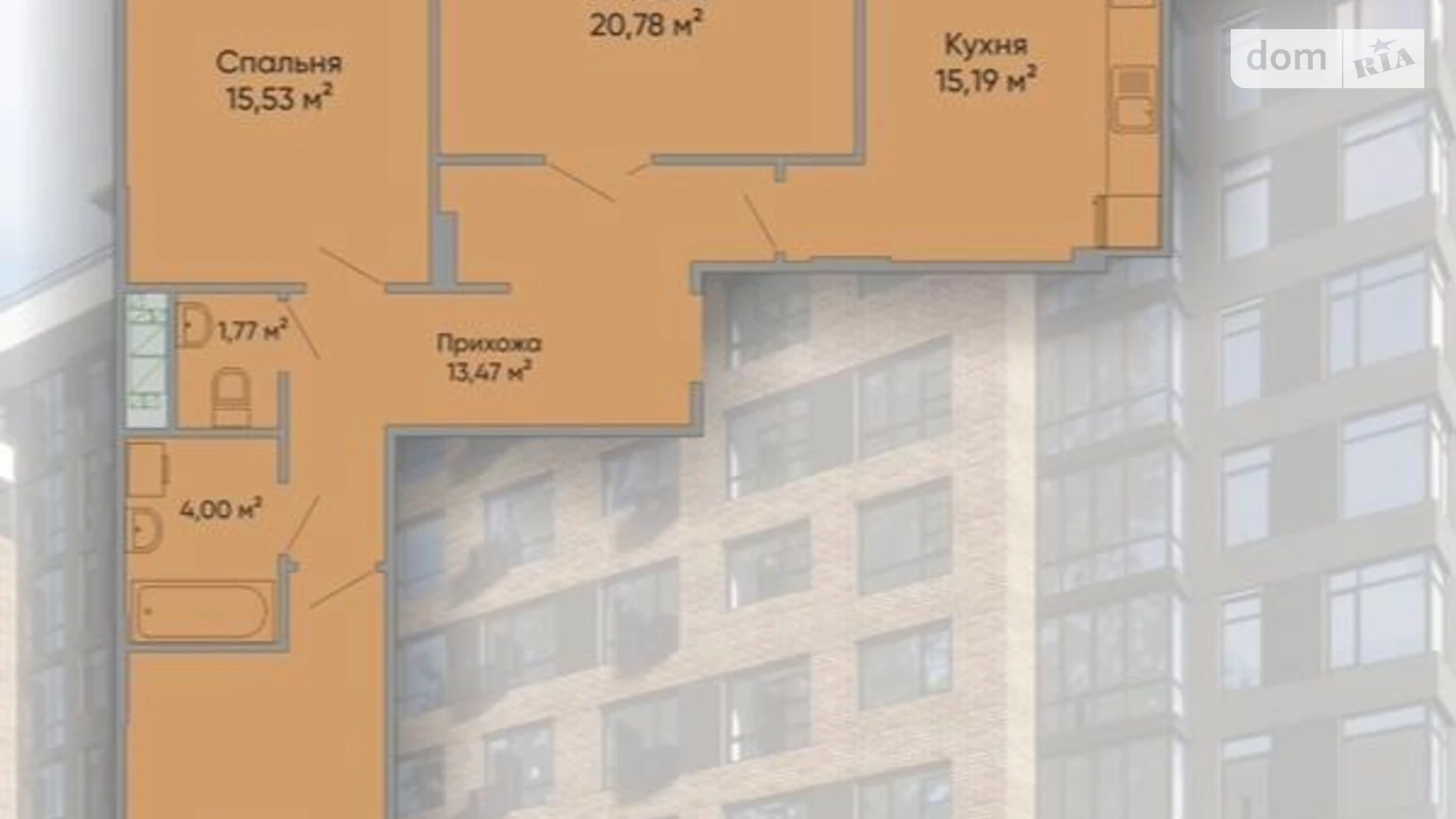 3-комнатная квартира 99 кв. м в Тернополе, цена: 110000 $ - фото 5