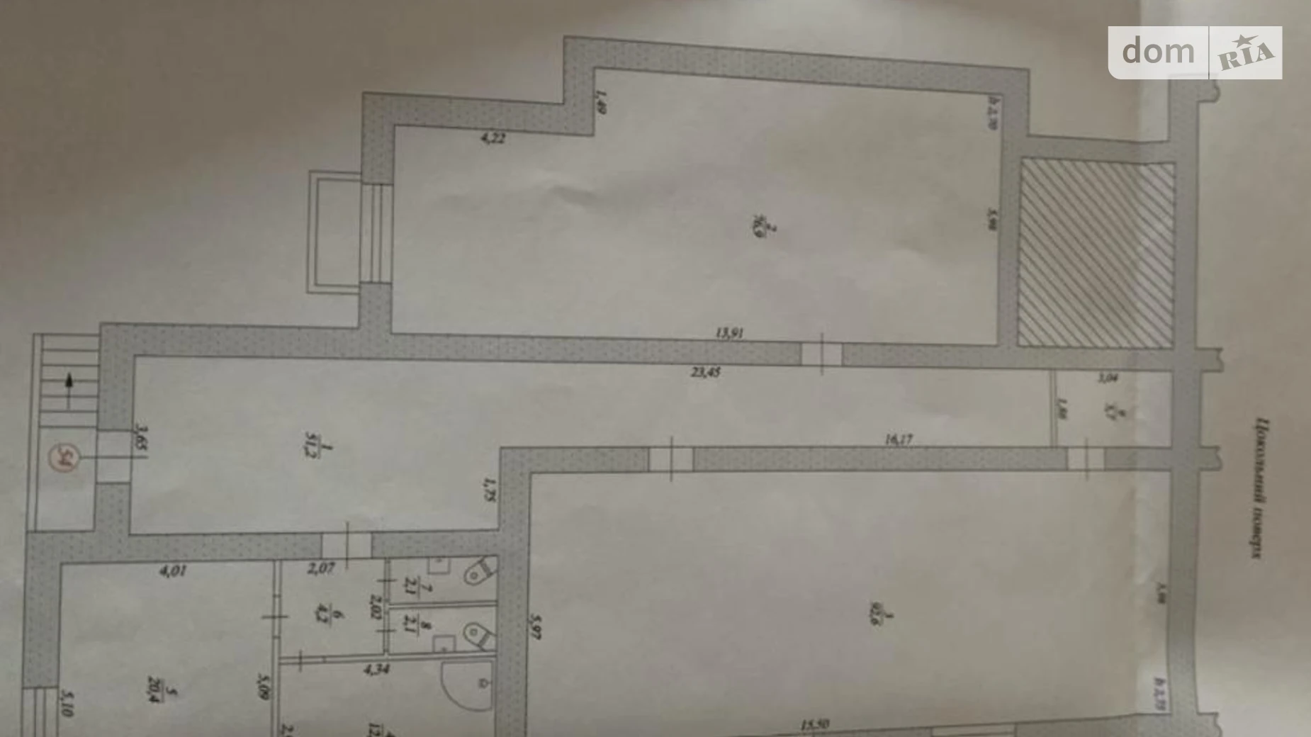 Продается помещения свободного назначения 268 кв. м в 9-этажном здании, цена: 169000 $ - фото 5