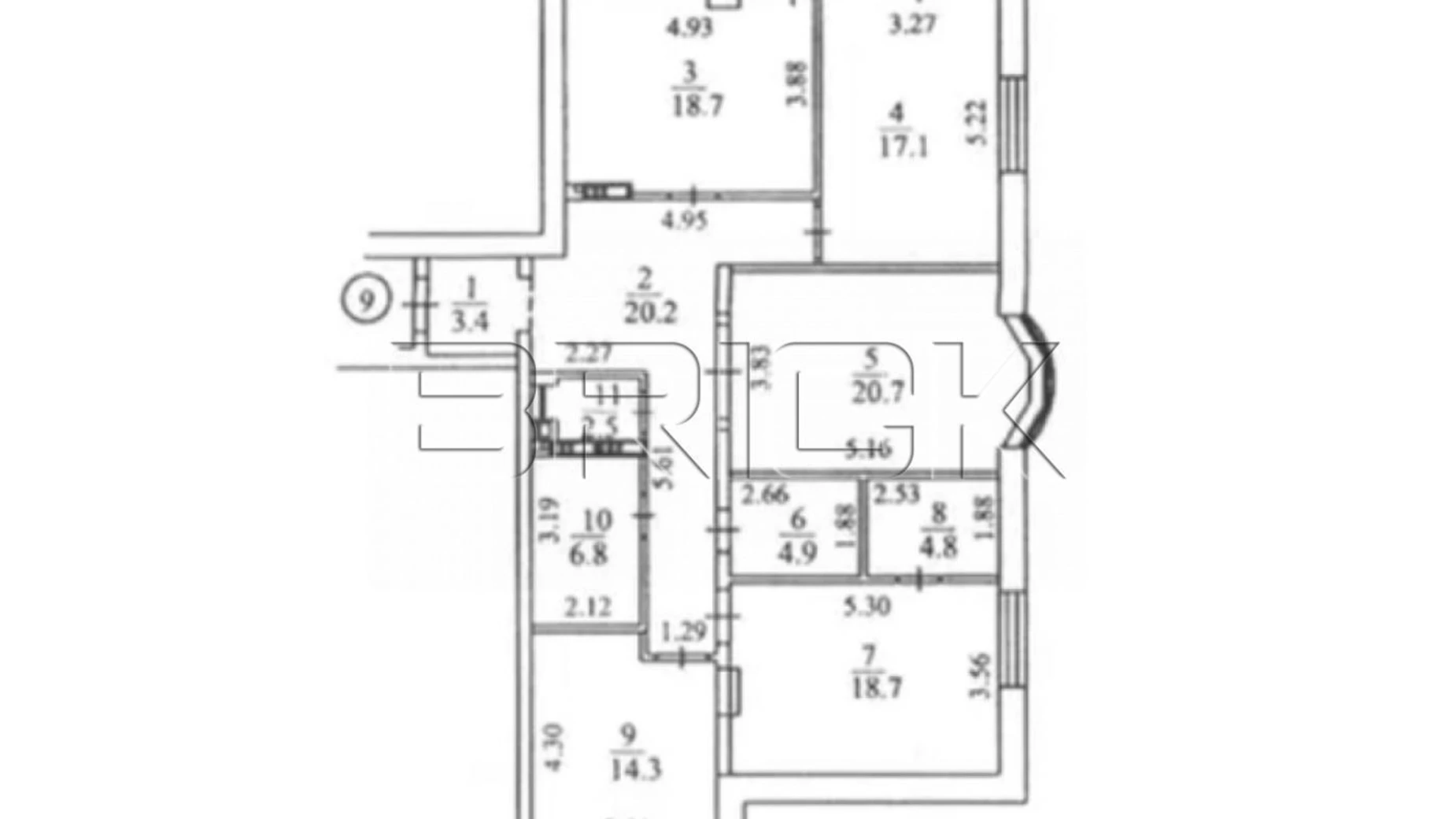 Продається 3-кімнатна квартира 133.5 кв. м у Києві, пров. Лабораторний, 6 - фото 3