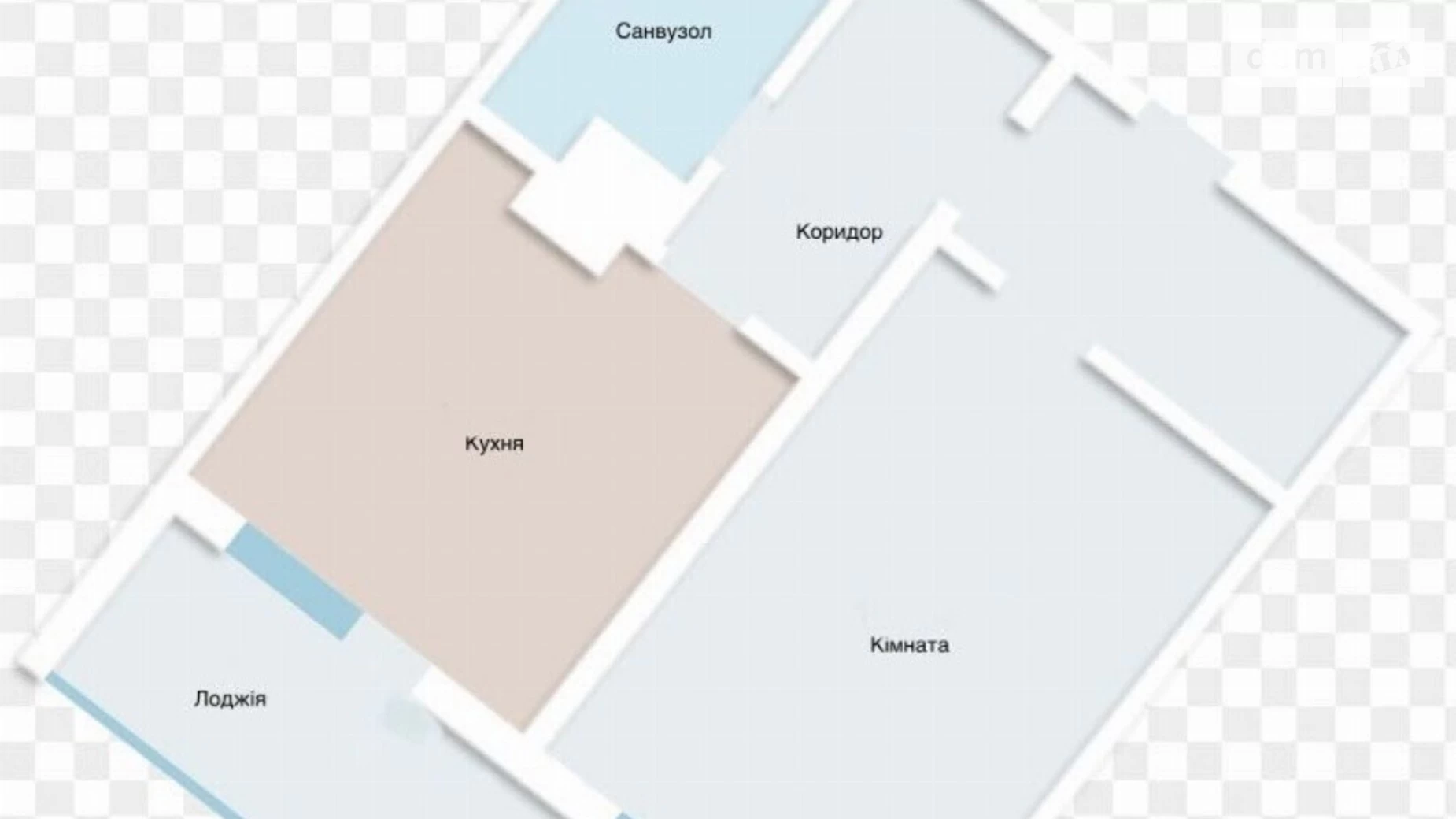 Продається 1-кімнатна квартира 52 кв. м у Києві, пров. Моторний, 11 - фото 3