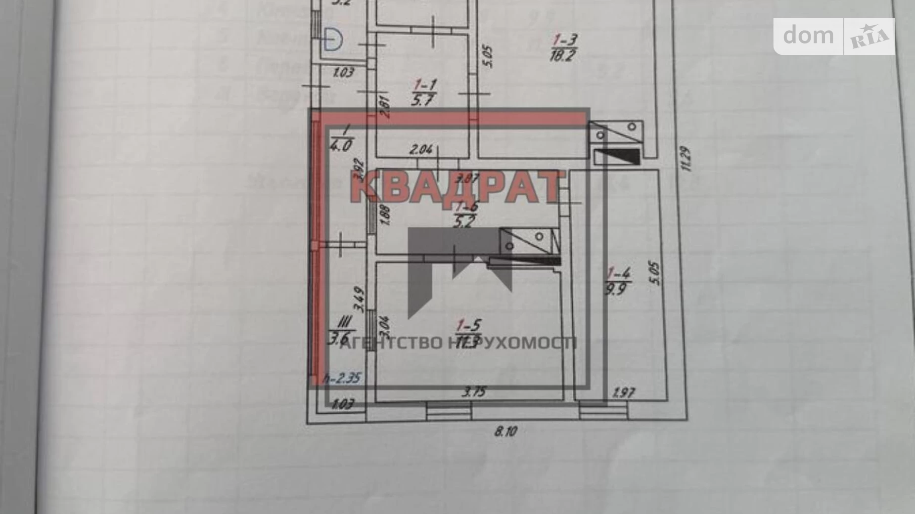 Продается одноэтажный дом 65.6 кв. м с гаражом, цена: 44000 $ - фото 5