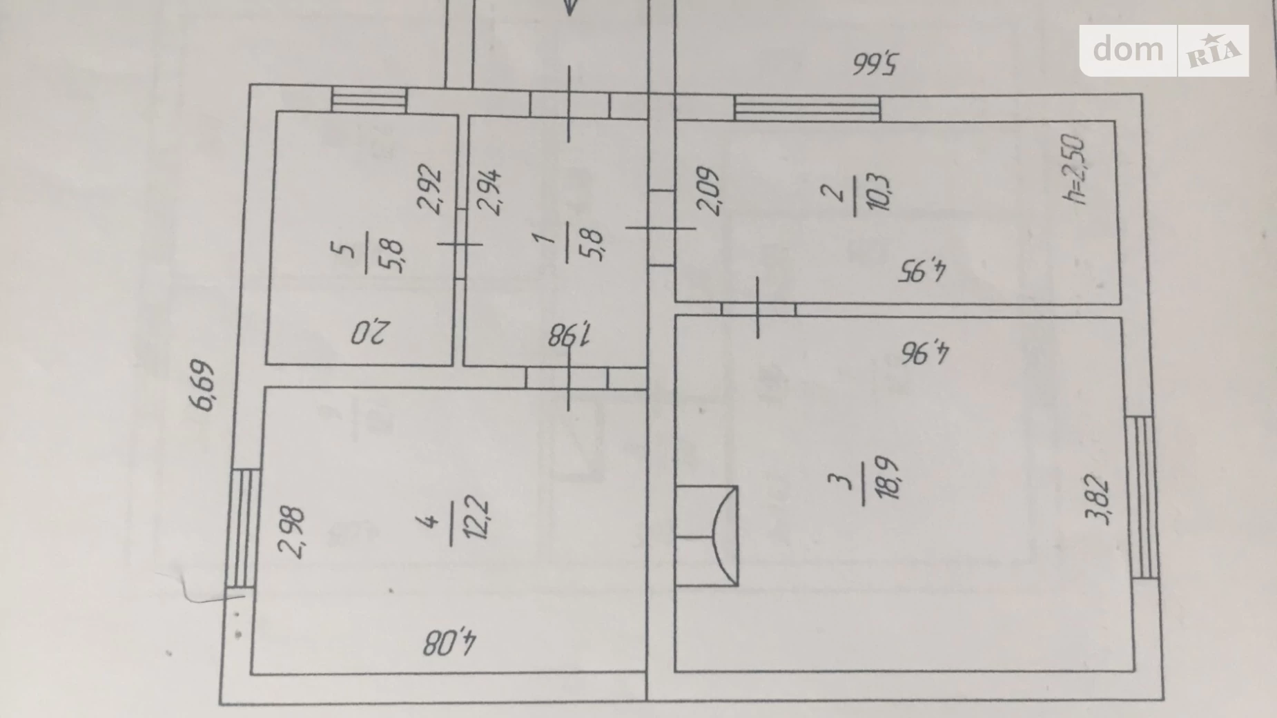 Продается дом на 2 этажа 110 кв. м с камином, цена: 65000 $ - фото 2