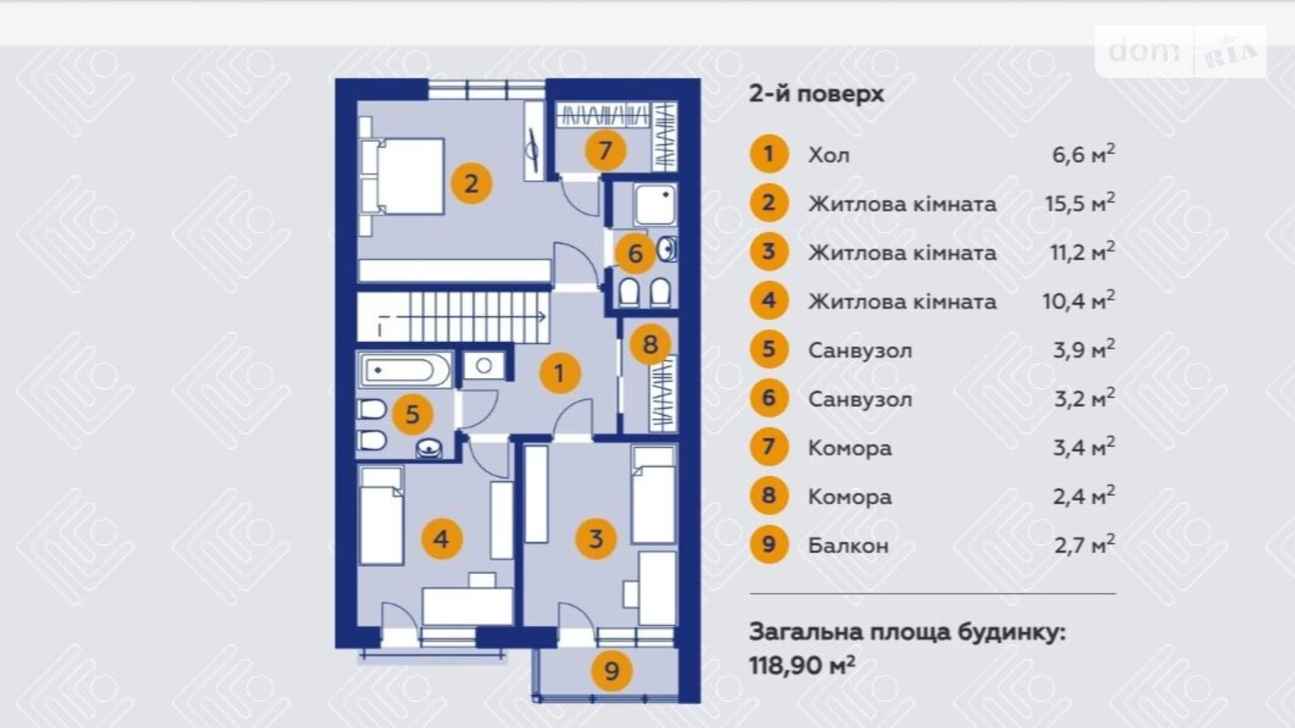 ул. Приймы, 8 Волчинец ЖК City Villa Club, цена: 118900 $ - фото 5