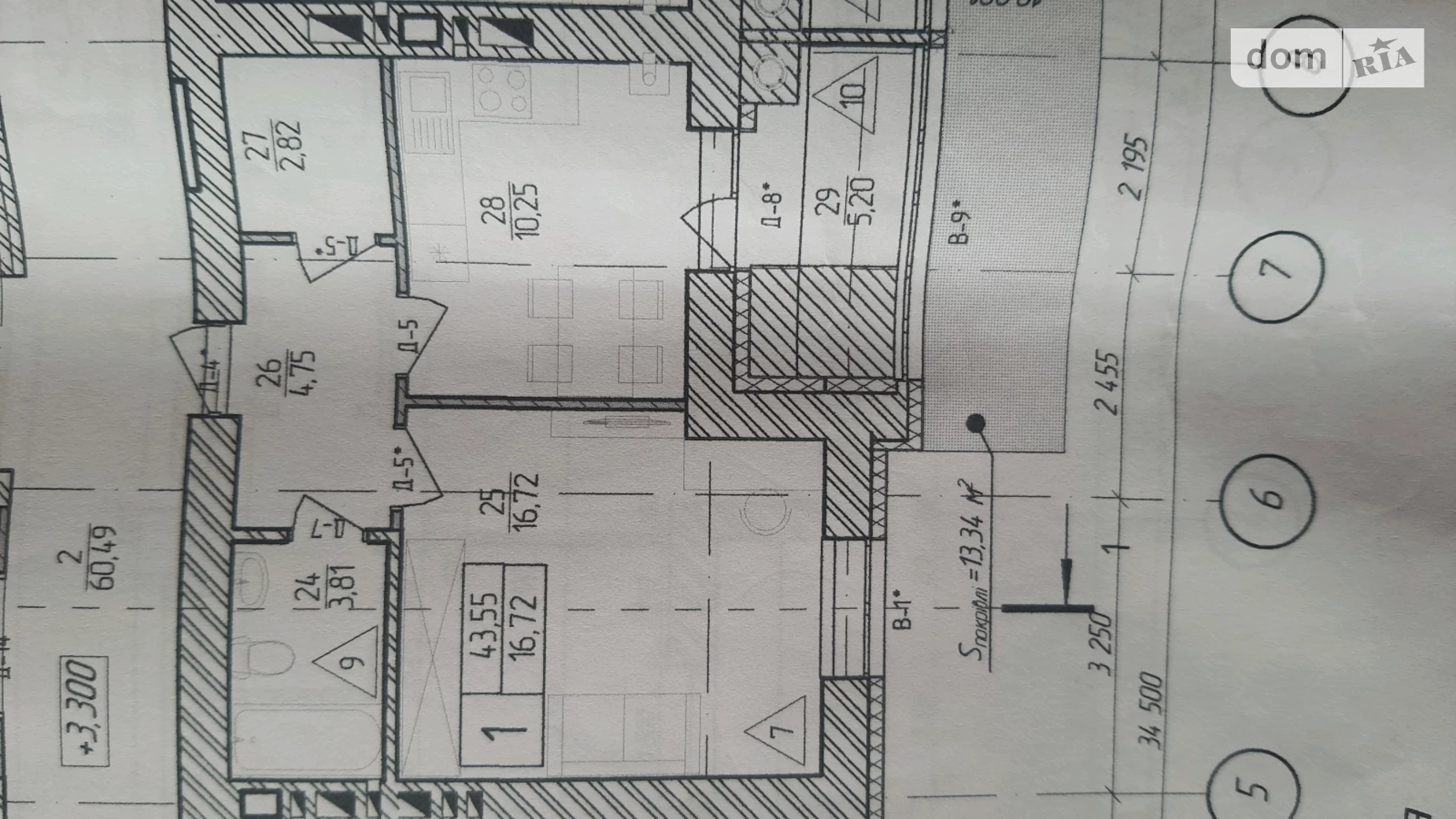 Продается 1-комнатная квартира 44 кв. м в Хмельницком, ул. Озерная - фото 2