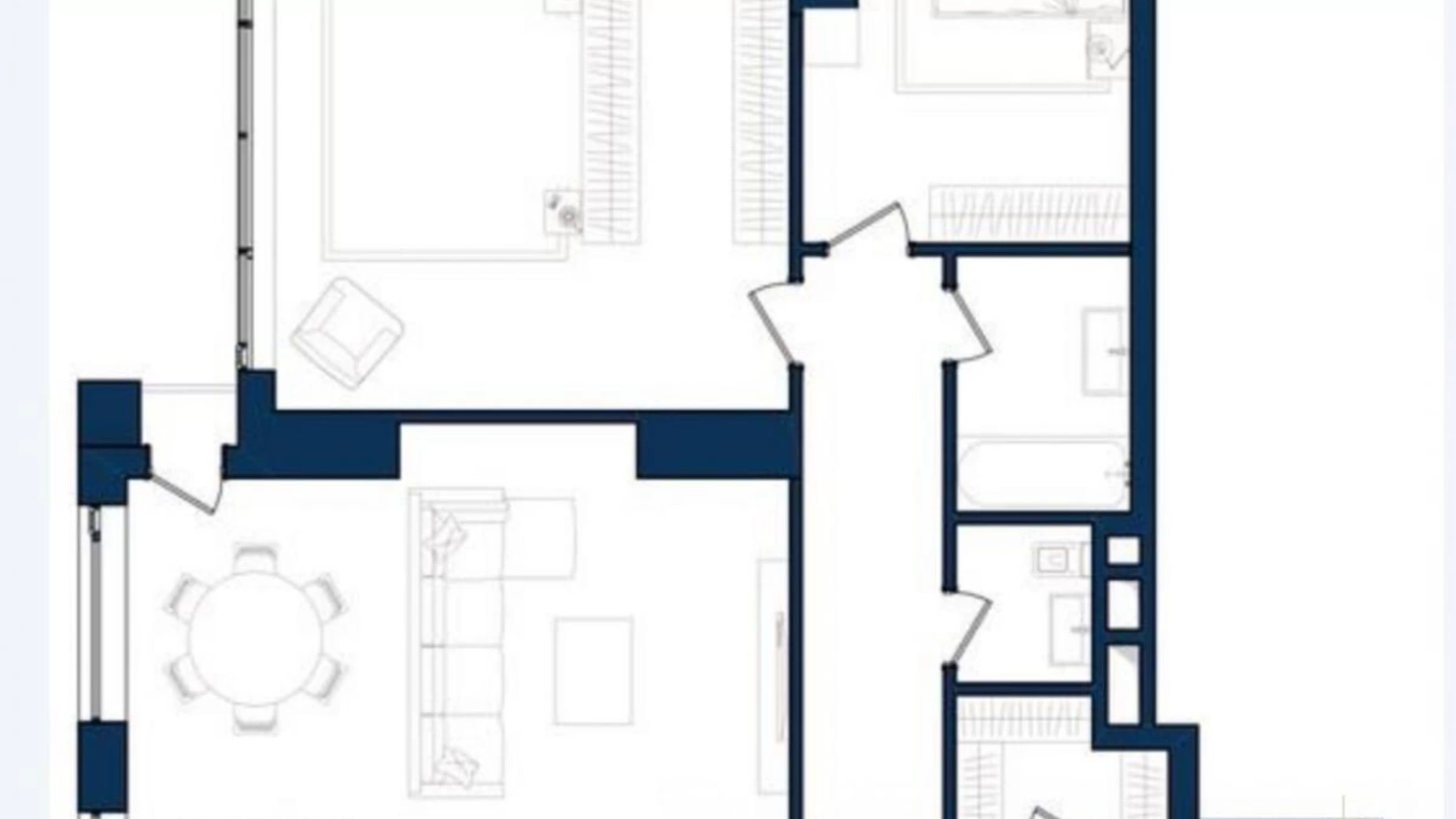 Продается 3-комнатная квартира 126.4 кв. м в Киеве, ул. Предславинская, 20 - фото 3