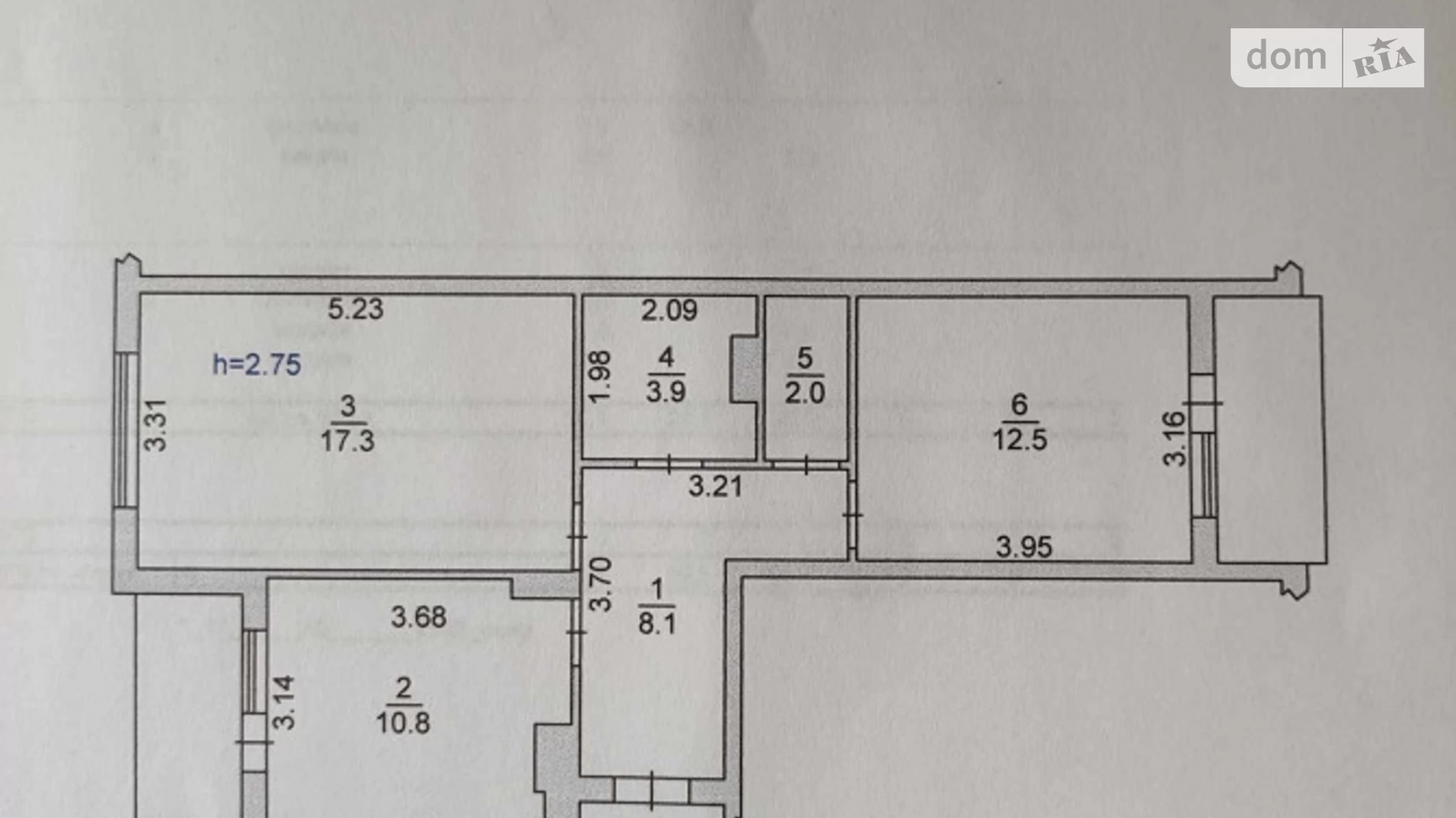 Продается 2-комнатная квартира 58.3 кв. м в Черноморске, ул. Защитников Украины(1 Мая) - фото 2