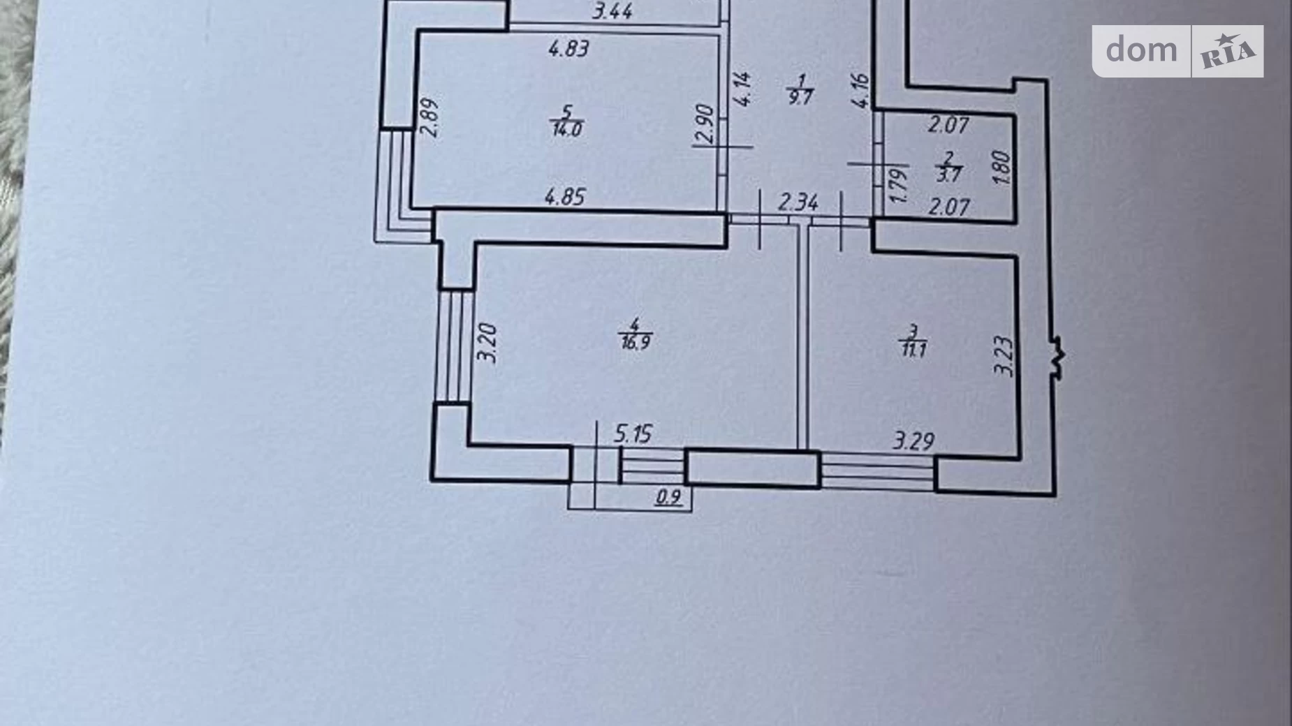 Продается 3-комнатная квартира 71.5 кв. м в Ивано-Франковске, ул. Отца Блавацкого, 18 корпус 12 - фото 2