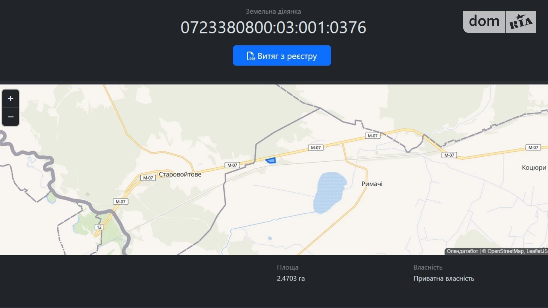 Продається земельна ділянка 2.4703 соток у Волинській області, цена: 988000 $ - фото 2
