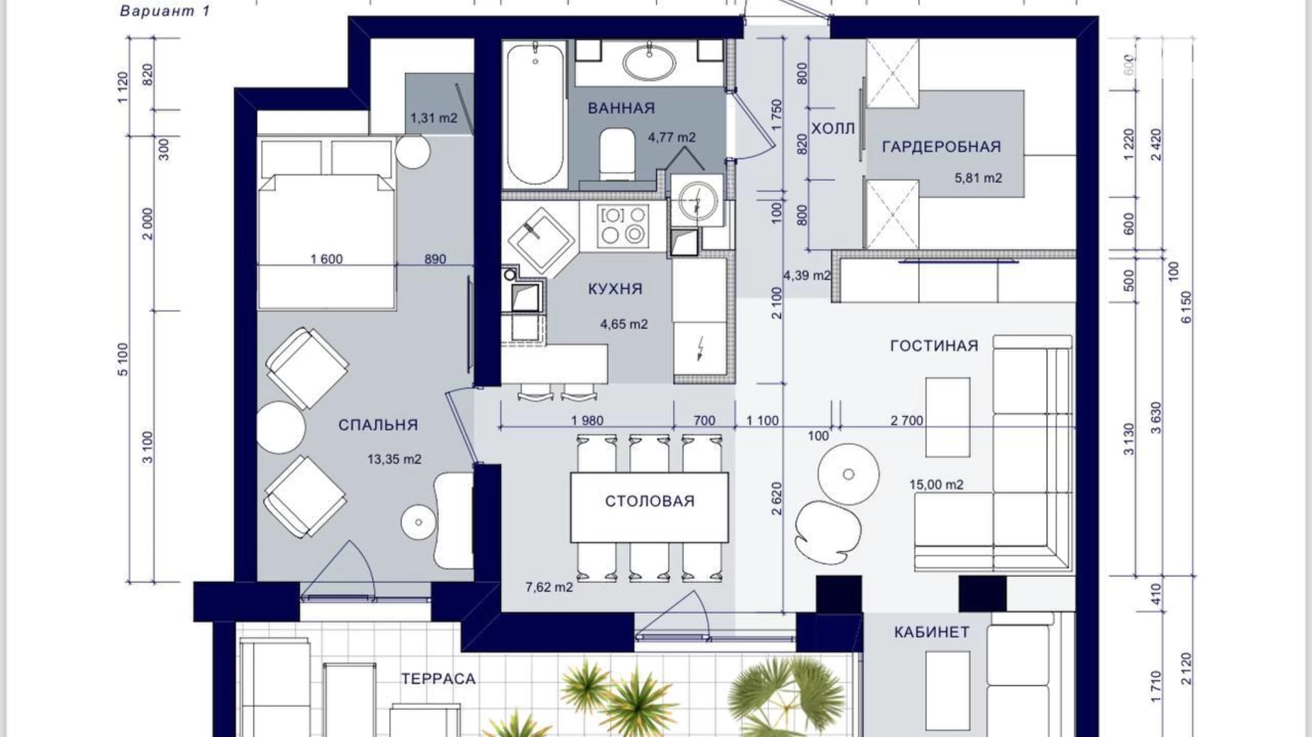 Продається 3-кімнатна квартира 68.4 кв. м у Дніпрі, вул. Європейська, 9А - фото 2