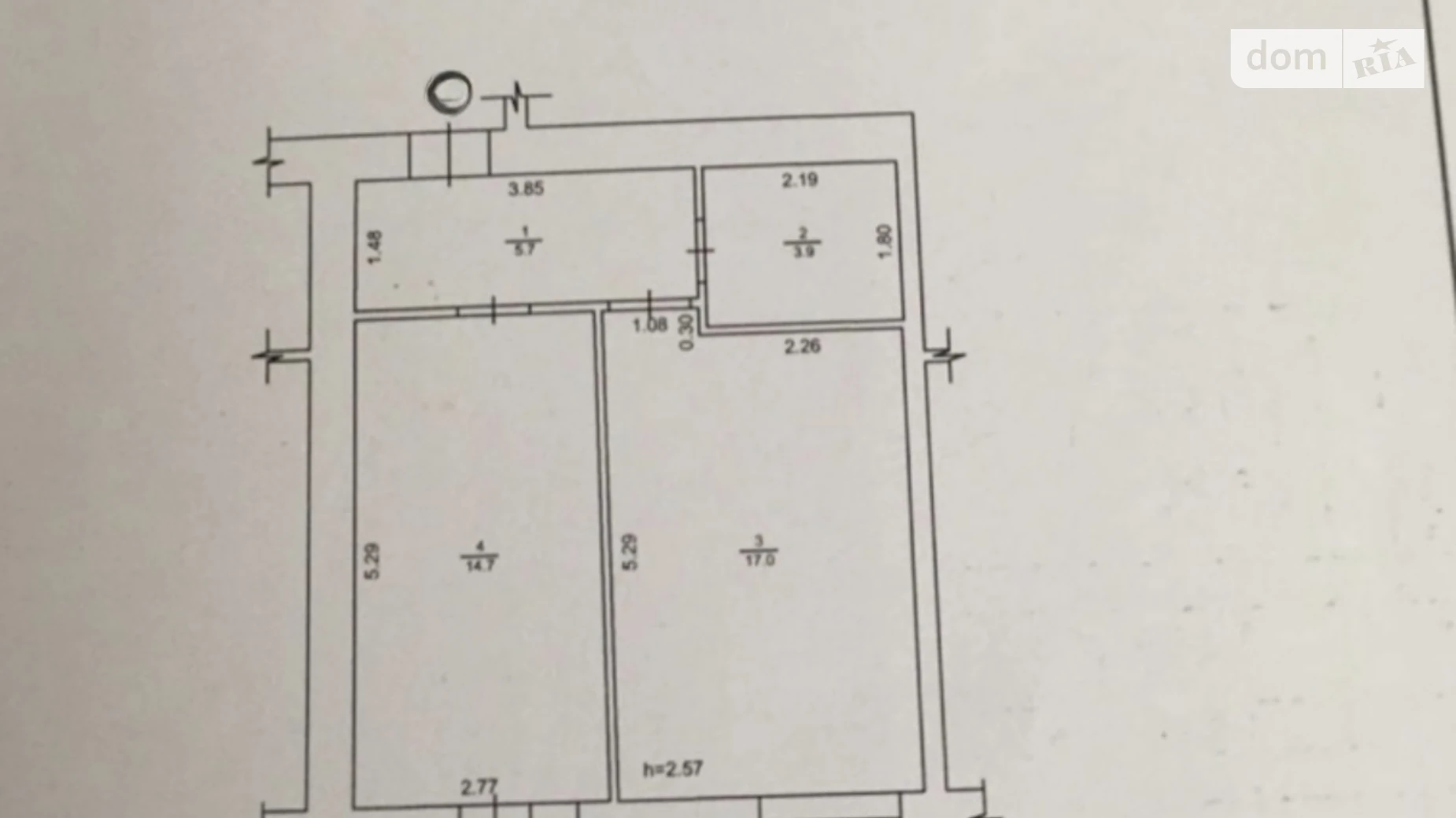 Продается 1-комнатная квартира 44.3 кв. м в Полтаве, пл. Павленковская, 3А - фото 5