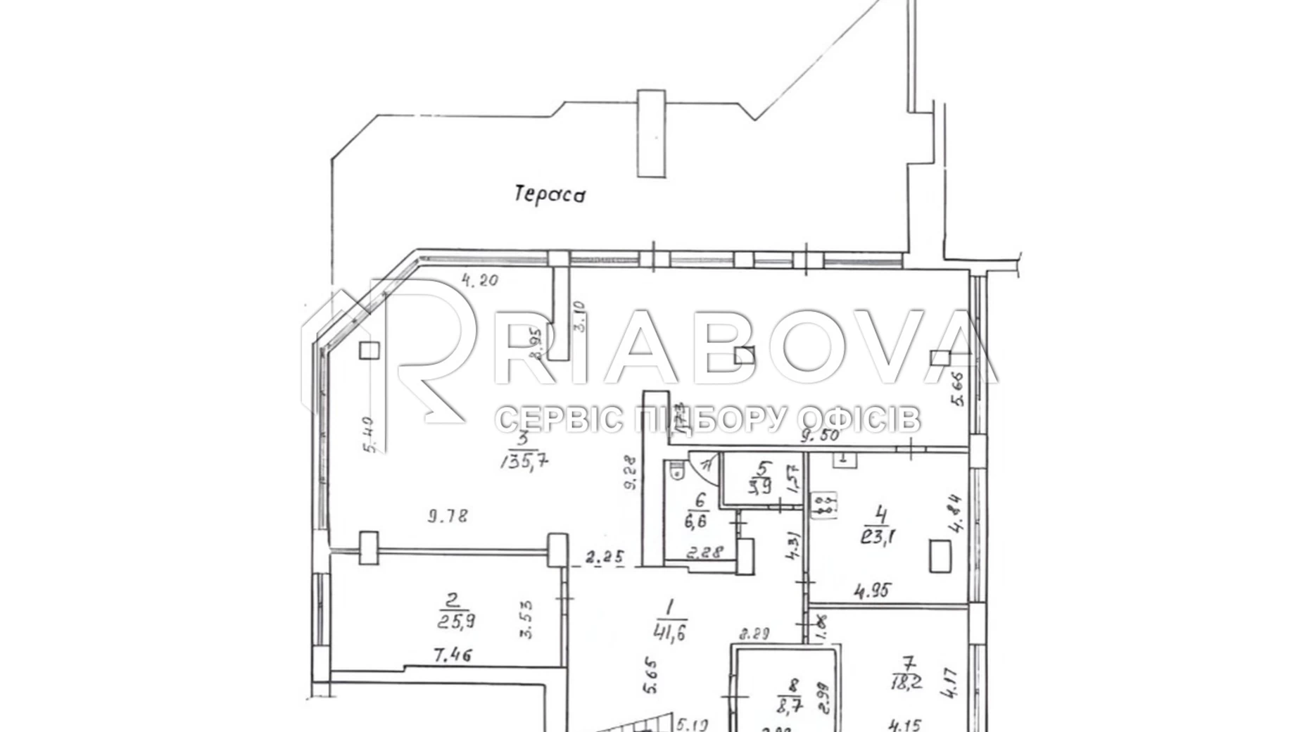 Сдается в аренду офис 600 кв. м в бизнес-центре, цена: 12000 $ - фото 4