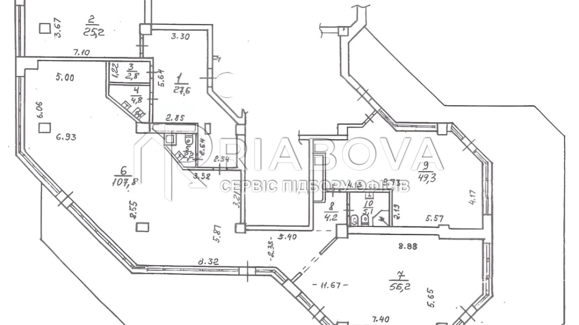 Сдается в аренду офис 322 кв. м в бизнес-центре, цена: 6440 $ - фото 4