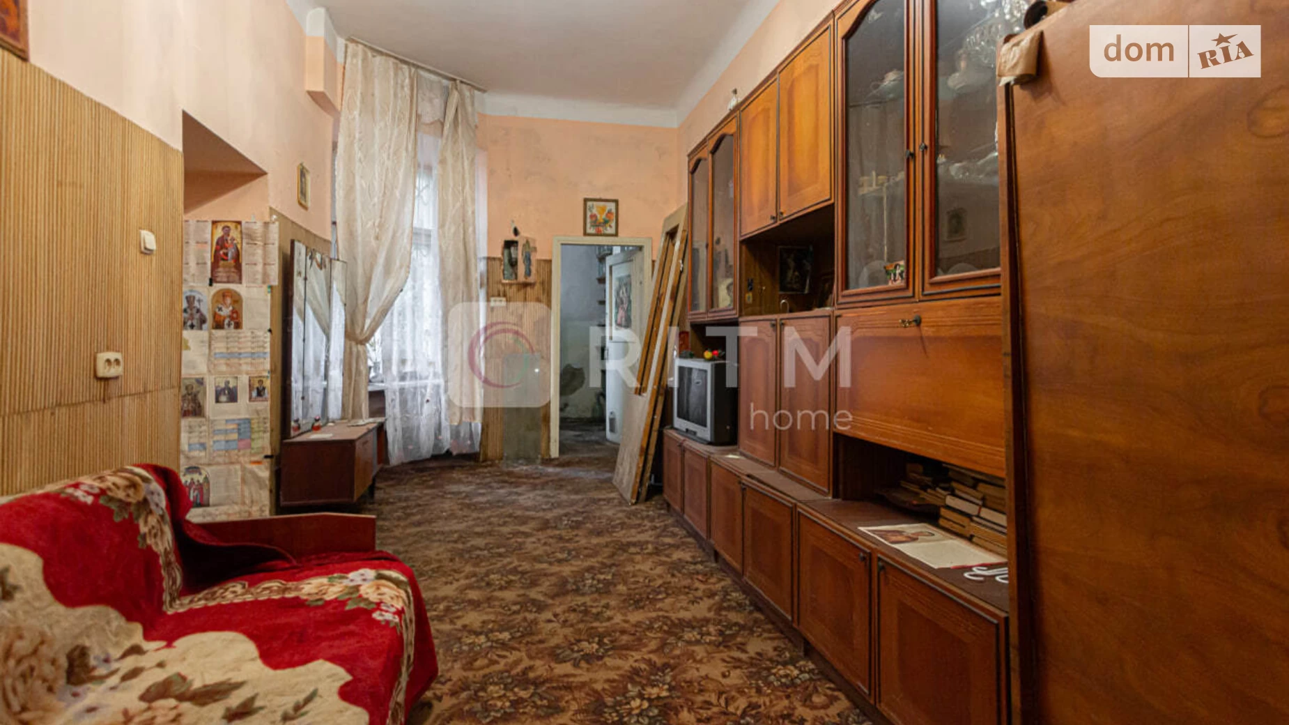 Продается 1-комнатная квартира 34 кв. м в Львове, ул. Марка Вовчка, 36 - фото 2