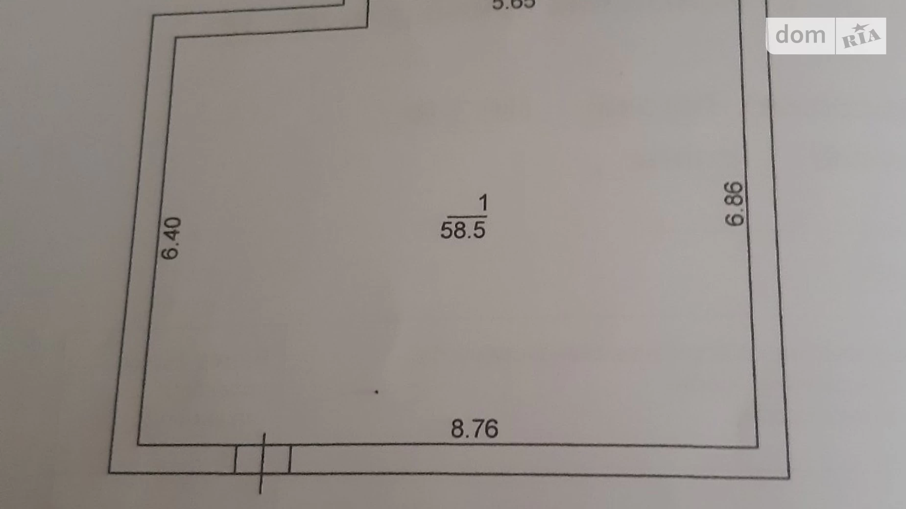 Продається приміщення вільного призначення 58.5 кв. м в 5-поверховій будівлі, цена: 19000 $ - фото 2