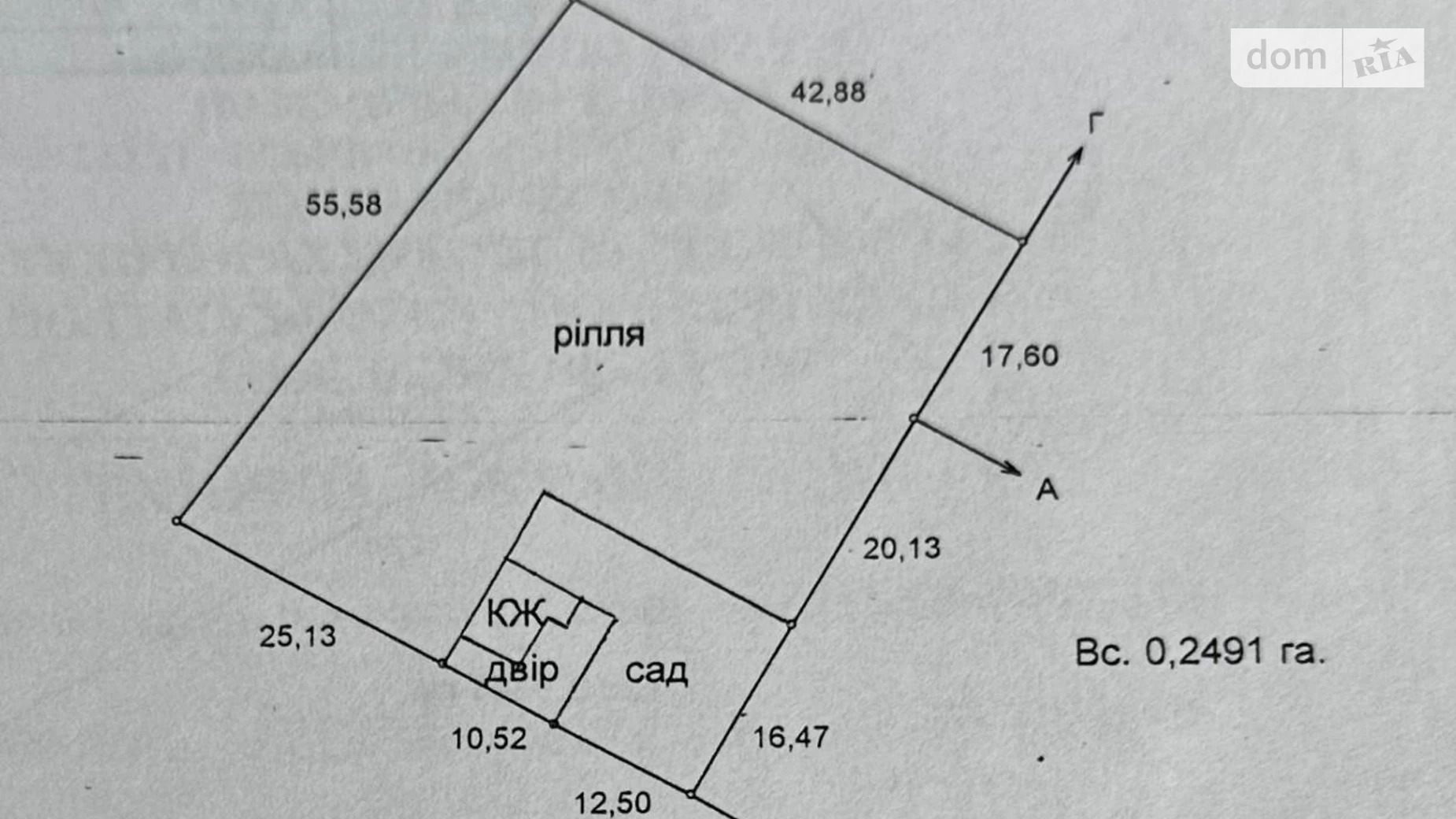 Продается земельный участок 0.2491 соток в Полтавской области, цена: 1900 $ - фото 2