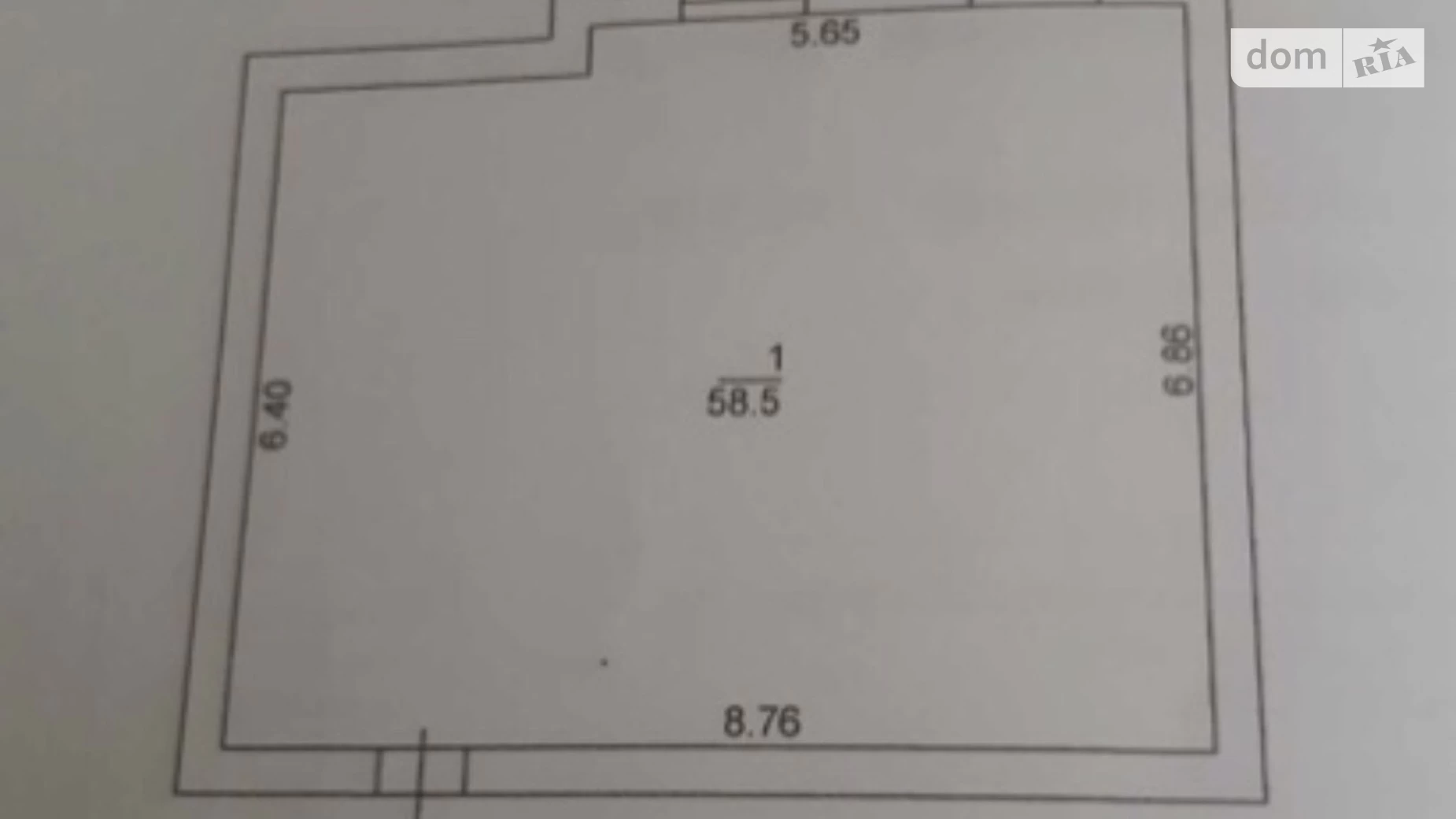 Продається приміщення вільного призначення 58.5 кв. м в 1-поверховій будівлі, цена: 19000 $ - фото 2