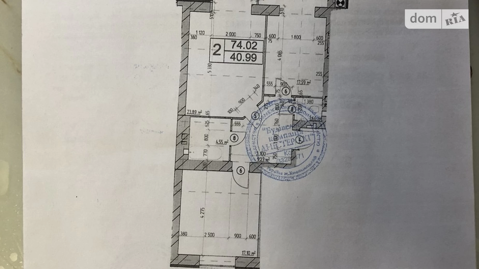 Продається 2-кімнатна квартира 74 кв. м у Хмельницькому, ул. Зарічанська, 3/3В - фото 3