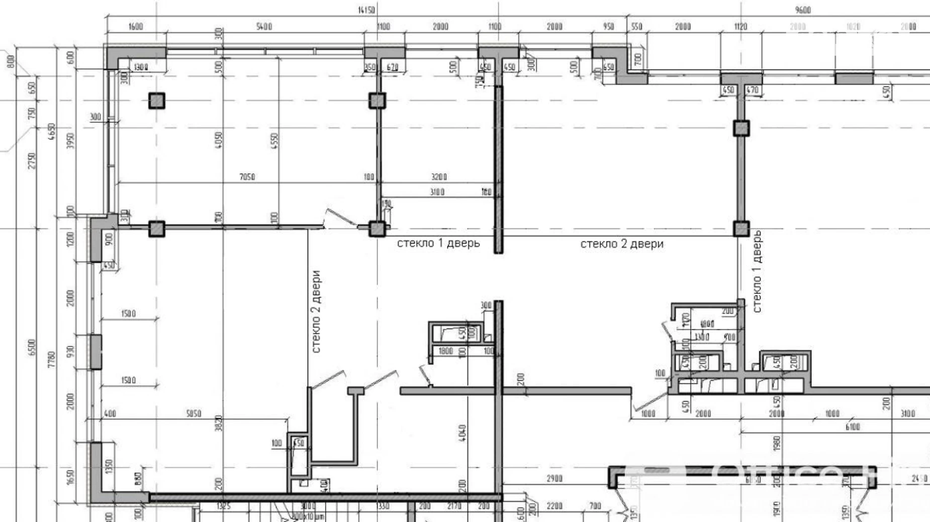 Здається в оренду офіс 215 кв. м в бізнес-центрі, цена: 4000 $ - фото 2