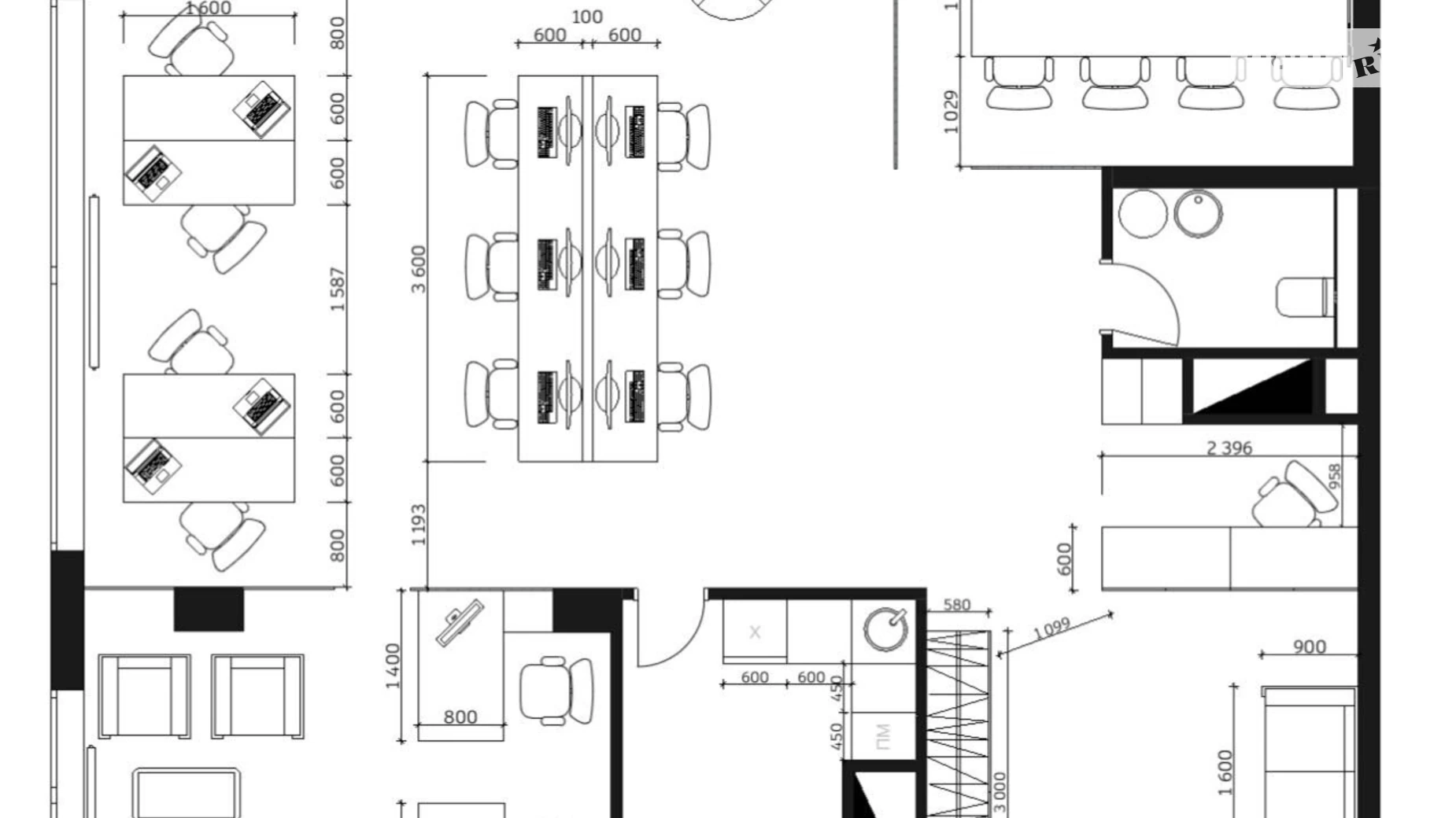 Здається в оренду офіс 120 кв. м в бізнес-центрі, цена: 3200 $ - фото 3