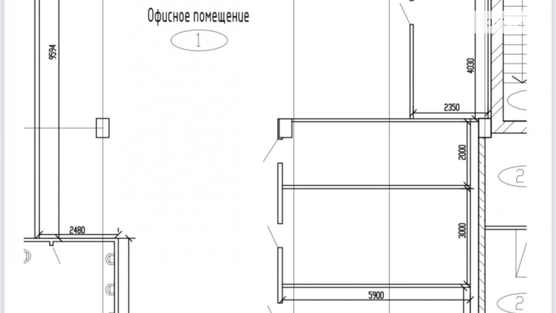 Здається в оренду офіс 235 кв. м в бізнес-центрі, цена: 58750 грн - фото 2