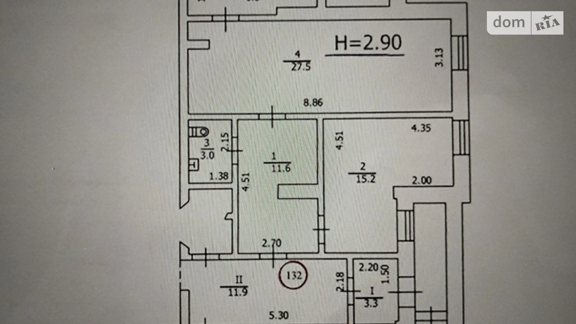 Продается помещения свободного назначения 64 кв. м в 24-этажном здании, цена: 54900 $ - фото 2
