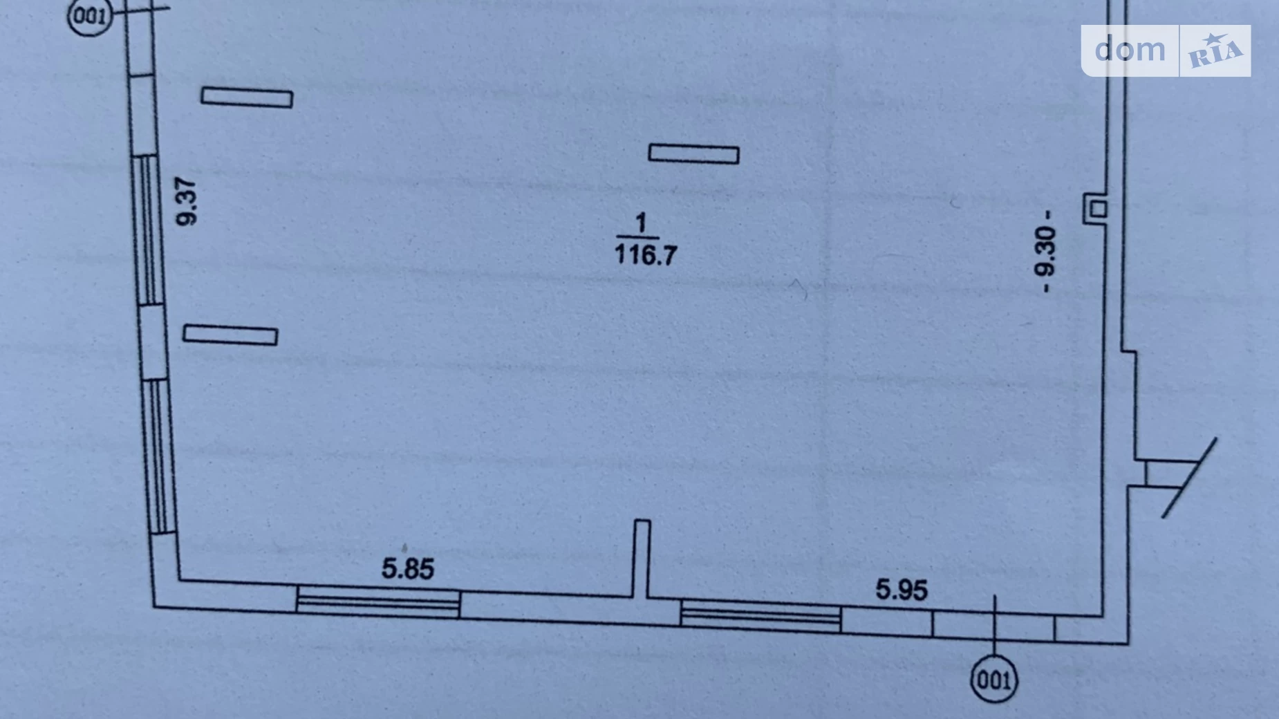 Здається в оренду приміщення вільного призначення 117 кв. м в 9-поверховій будівлі, цена: 40000 грн - фото 4