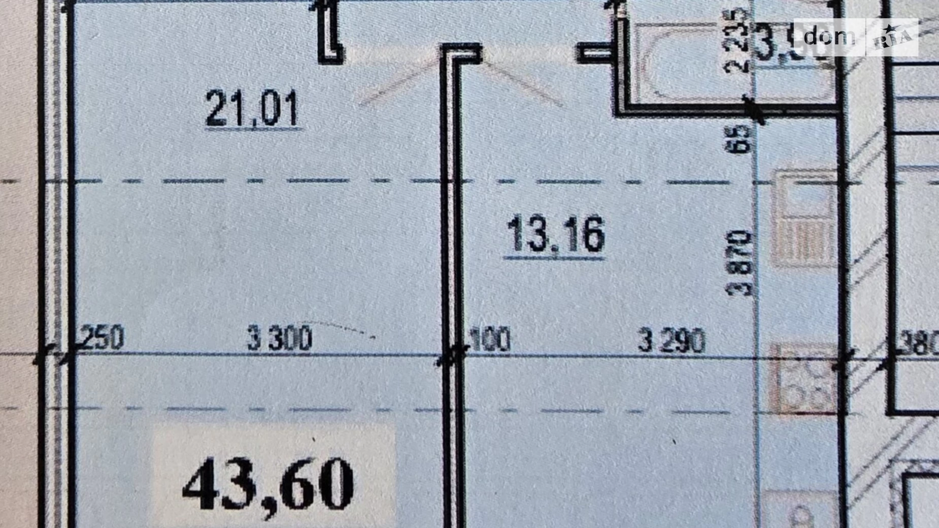 Продается 1-комнатная квартира 43.6 кв. м в, цена: 38200 $ - фото 5