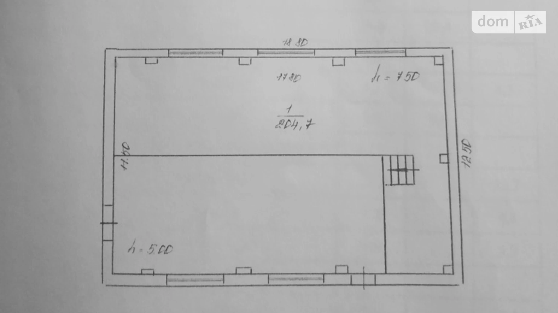 Сдается в аренду помещения свободного назначения 210 кв. м в 1-этажном здании, цена: 20000 грн - фото 3