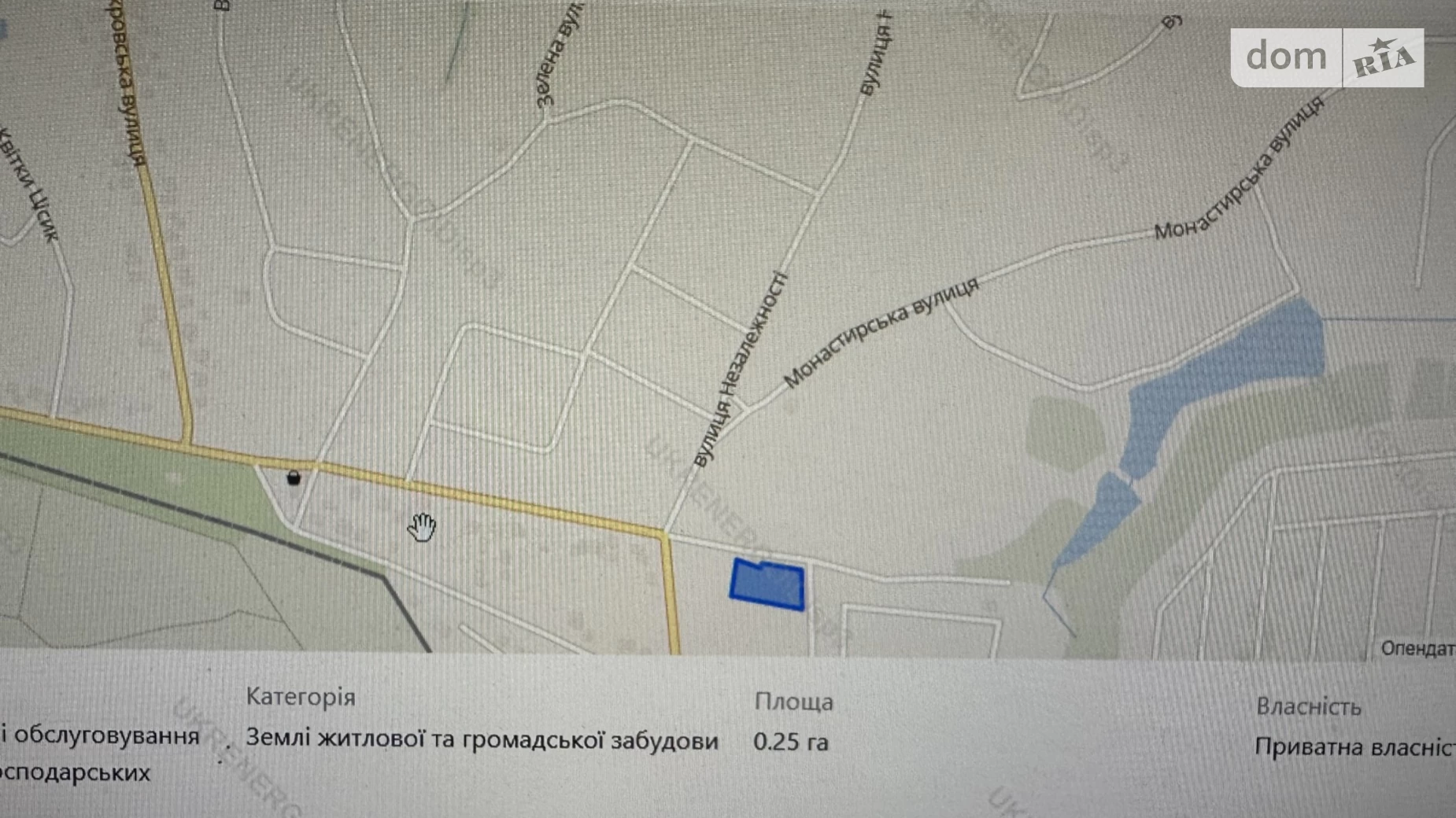 Продается земельный участок 9.5 соток в  области, цена: 20000 $ - фото 2
