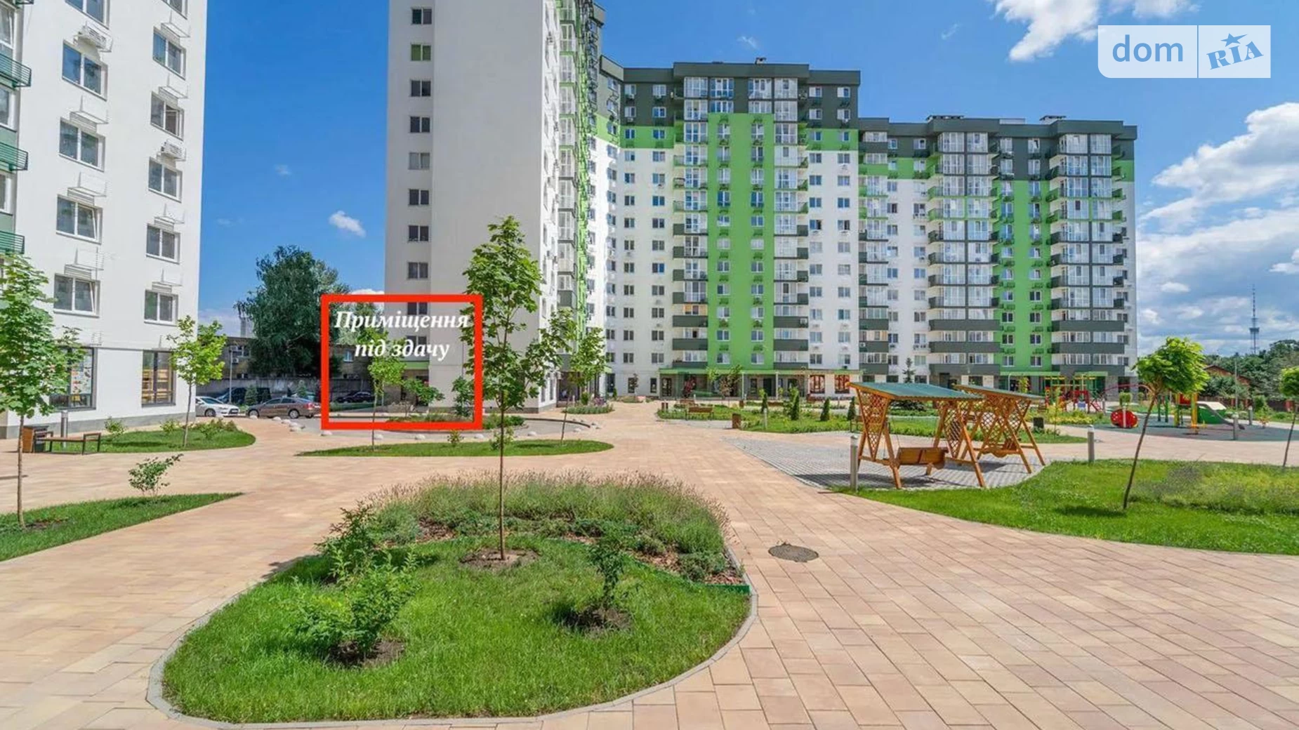 Здається в оренду приміщення вільного призначення 59 кв. м в 16-поверховій будівлі, цена: 19000 грн - фото 2