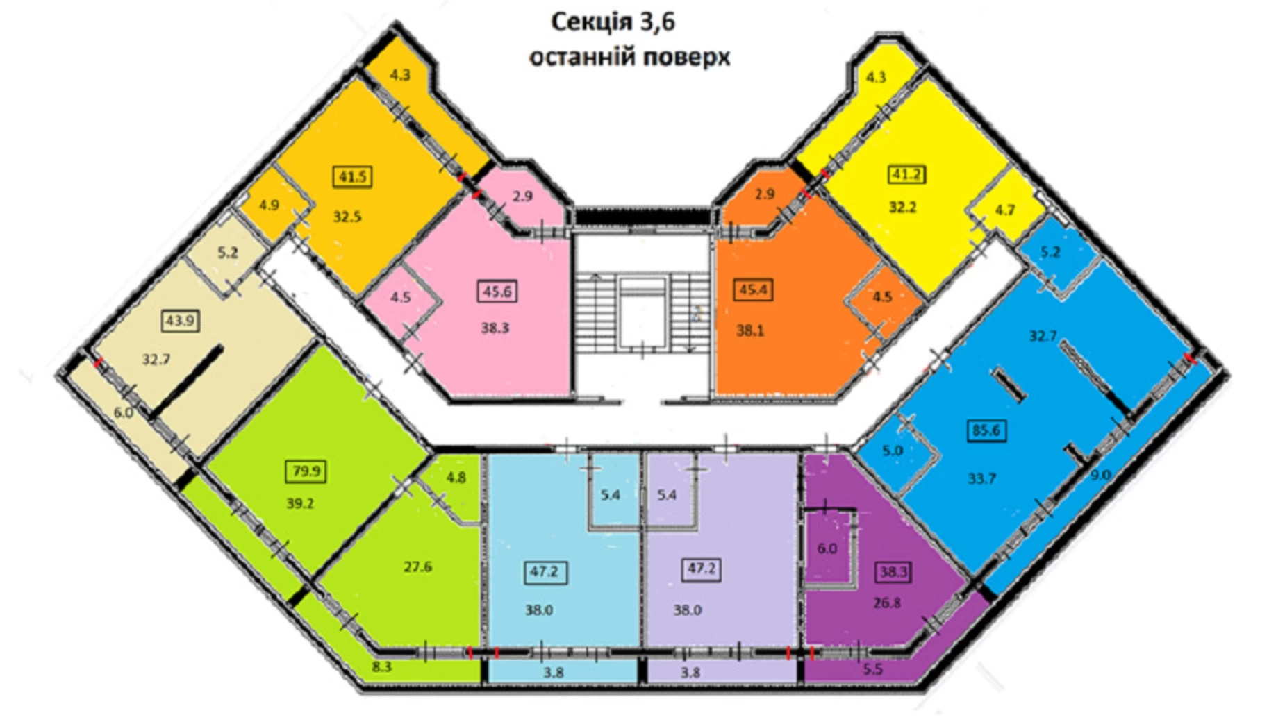 Продается 1-комнатная квартира 47.2 кв. м в Одессе, ул. Дача Ковалевского, 91 - фото 2